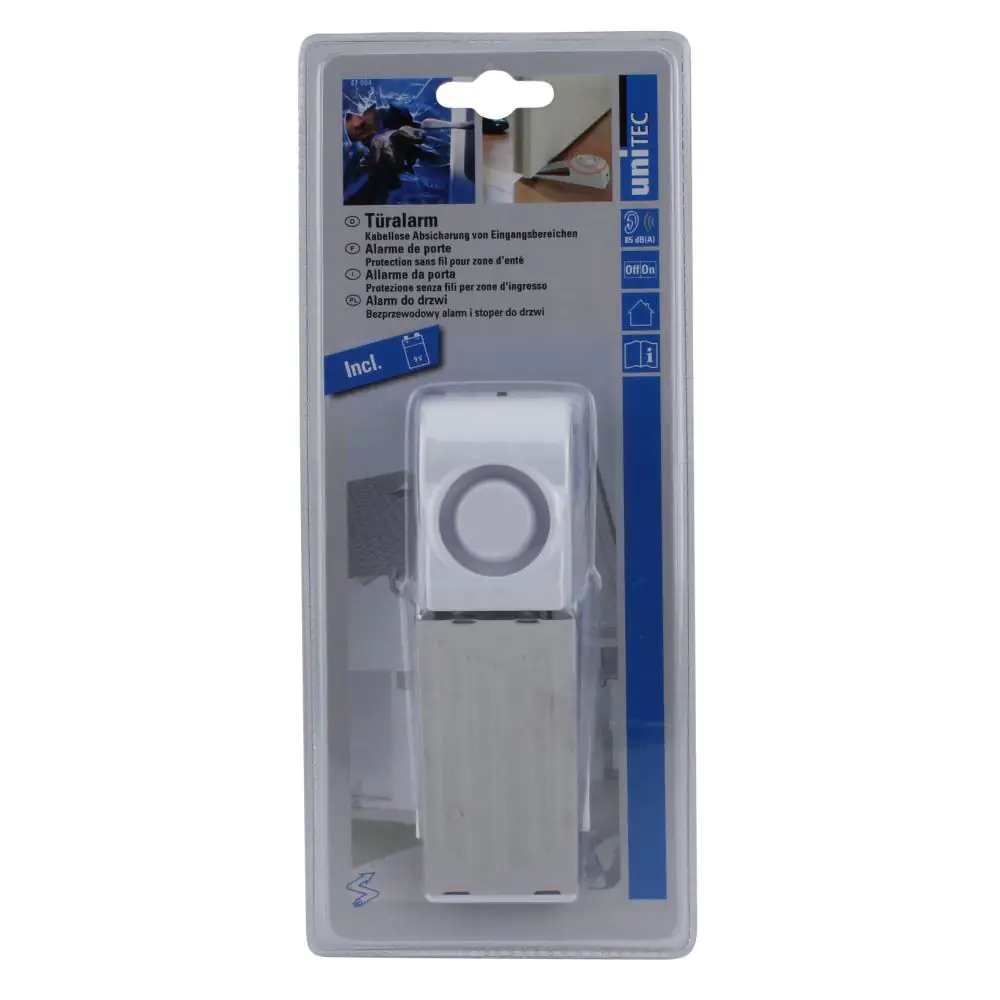 Türkontaktalarm weiß/silber