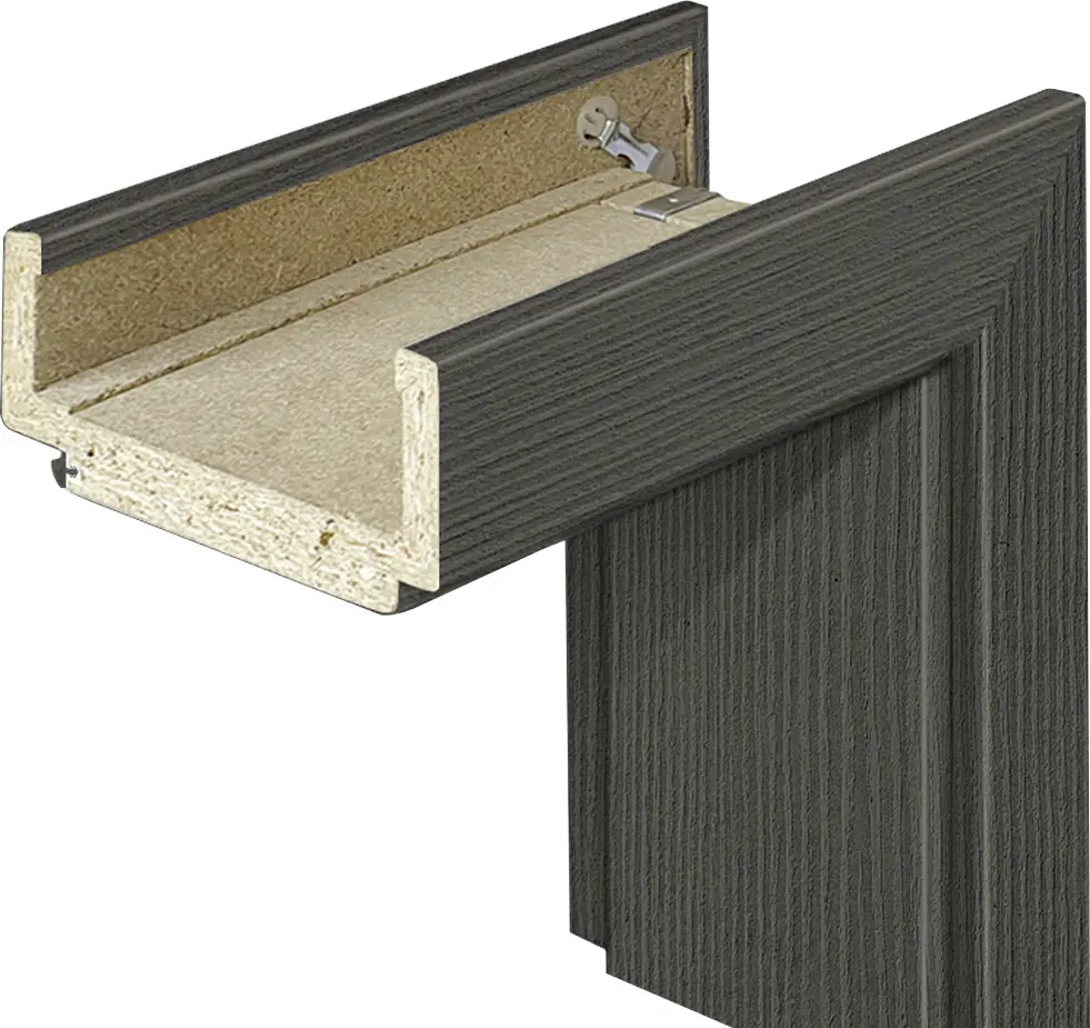 Borne Zarge CPL Masera grau 61 cm DIN links