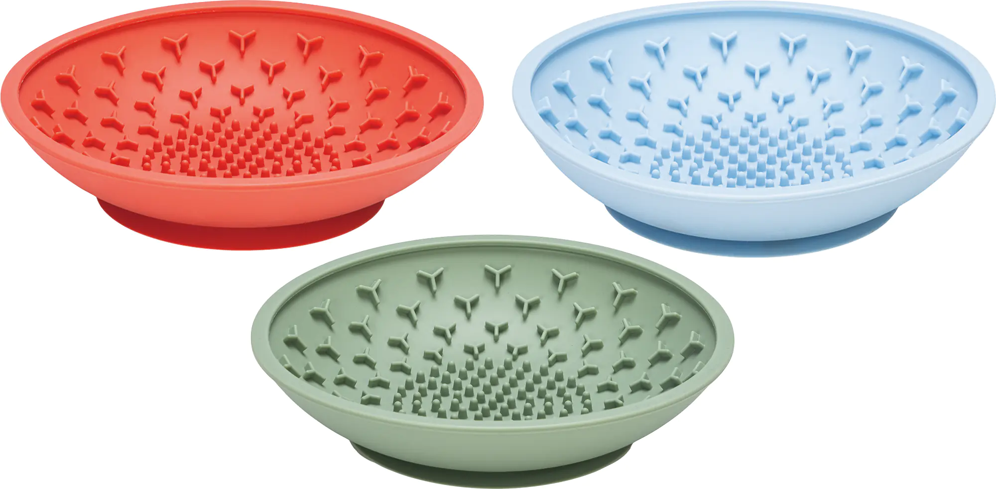 Beeztees Hundeleckschale Silikon Ø 19 cm blau