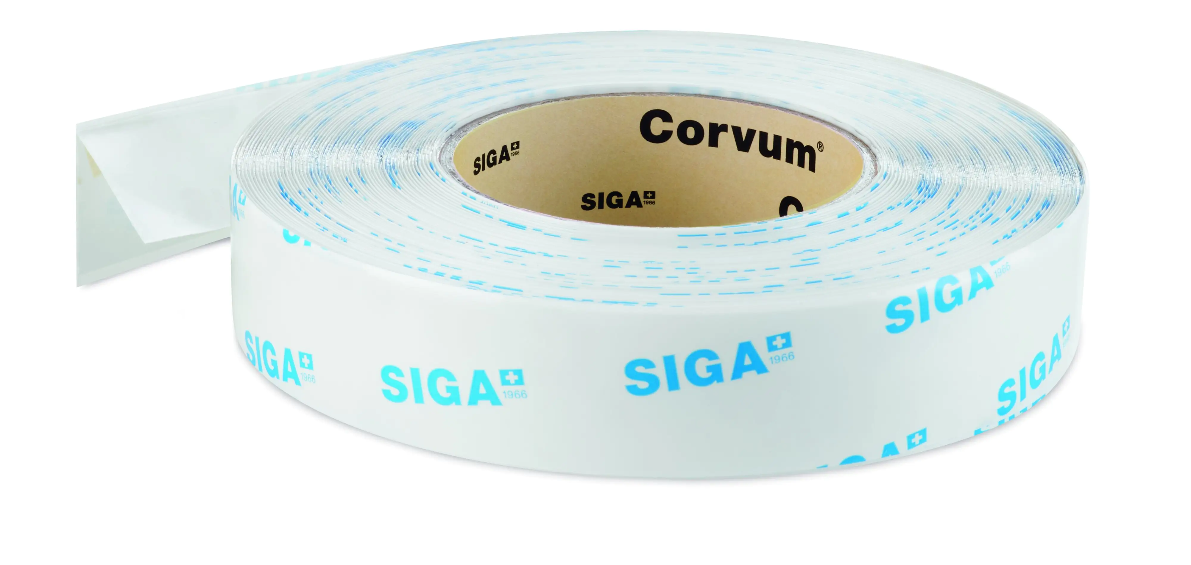 Siga Klebeband Corvum 25 m x 30/30 mm weiß