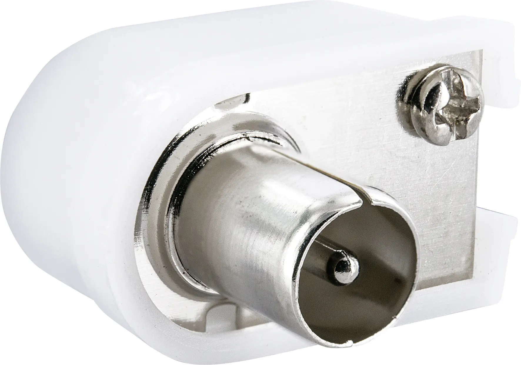 Schwaiger IEC Winkelstecker WST10 532 weiß, 1 Stk.