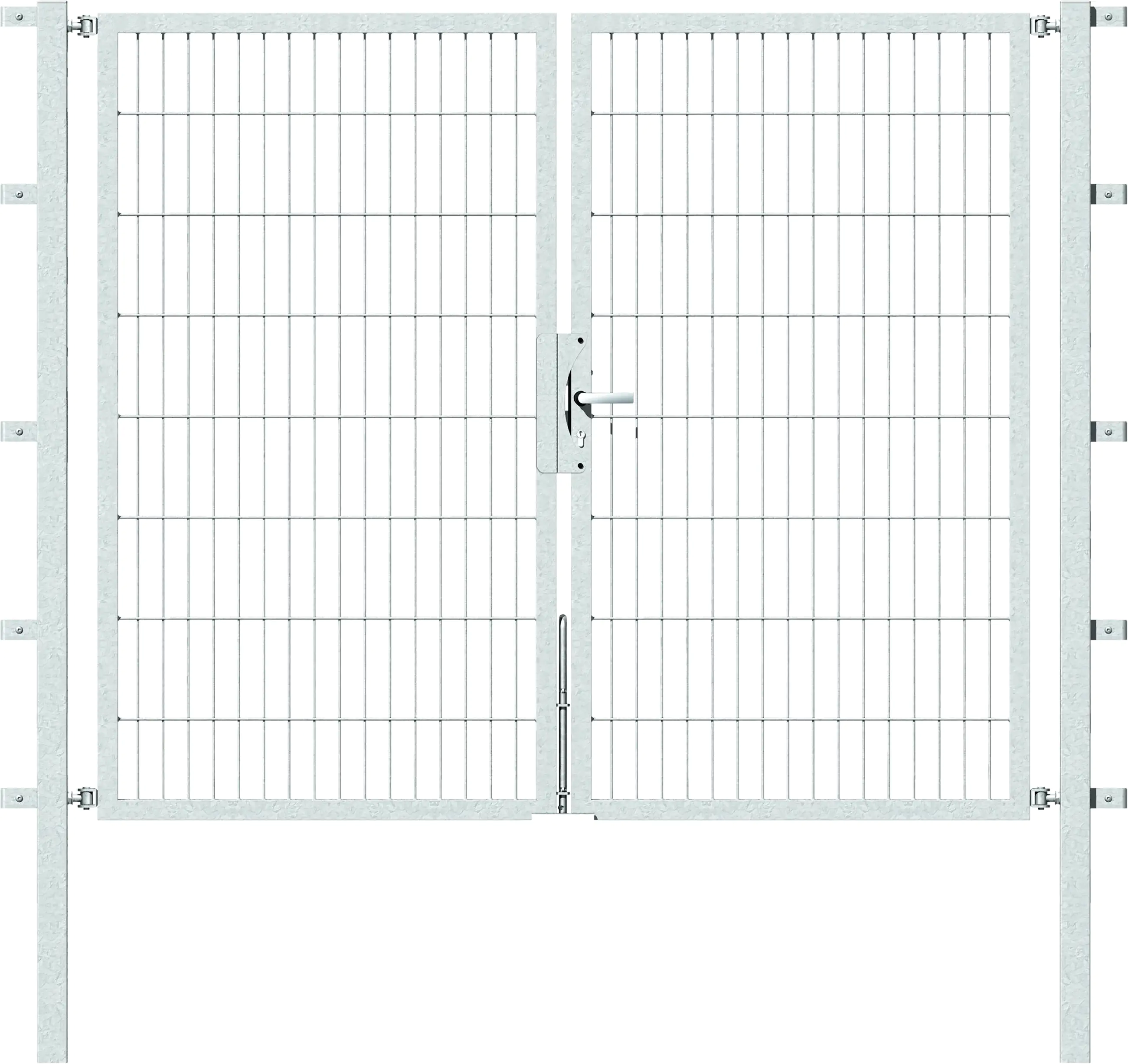 Alberts Stabgitter Doppeltor Flexo 200 x 160 cm 6/5/6 feuerverzinkt zE