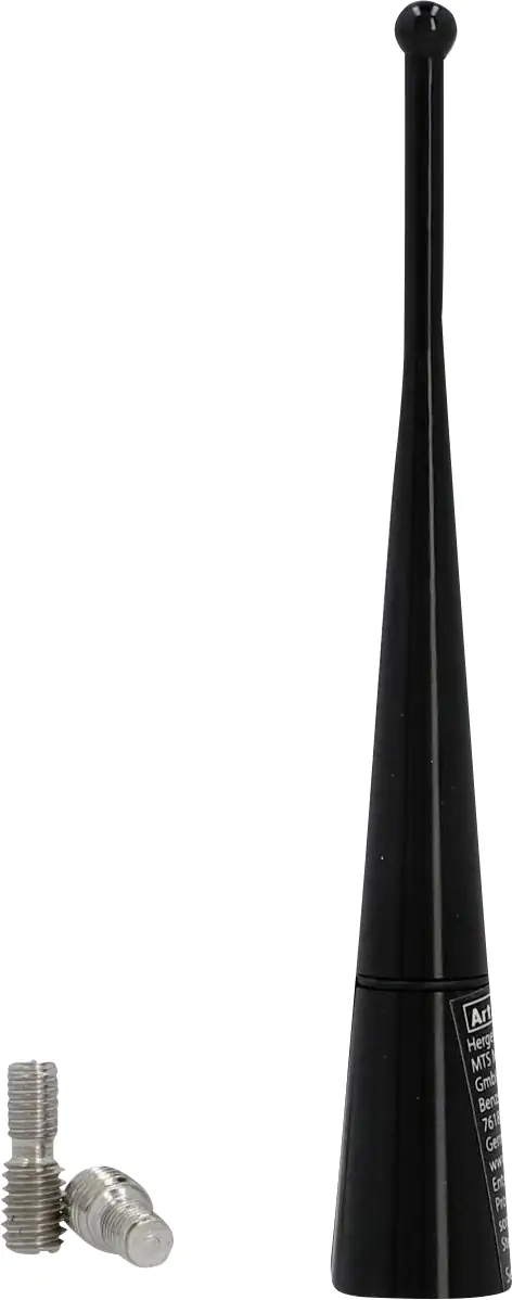 Cartrend Antennenstab Aluminium 10cm schwarz Cartrend Antennenstab Aluminium 10cm schwarz