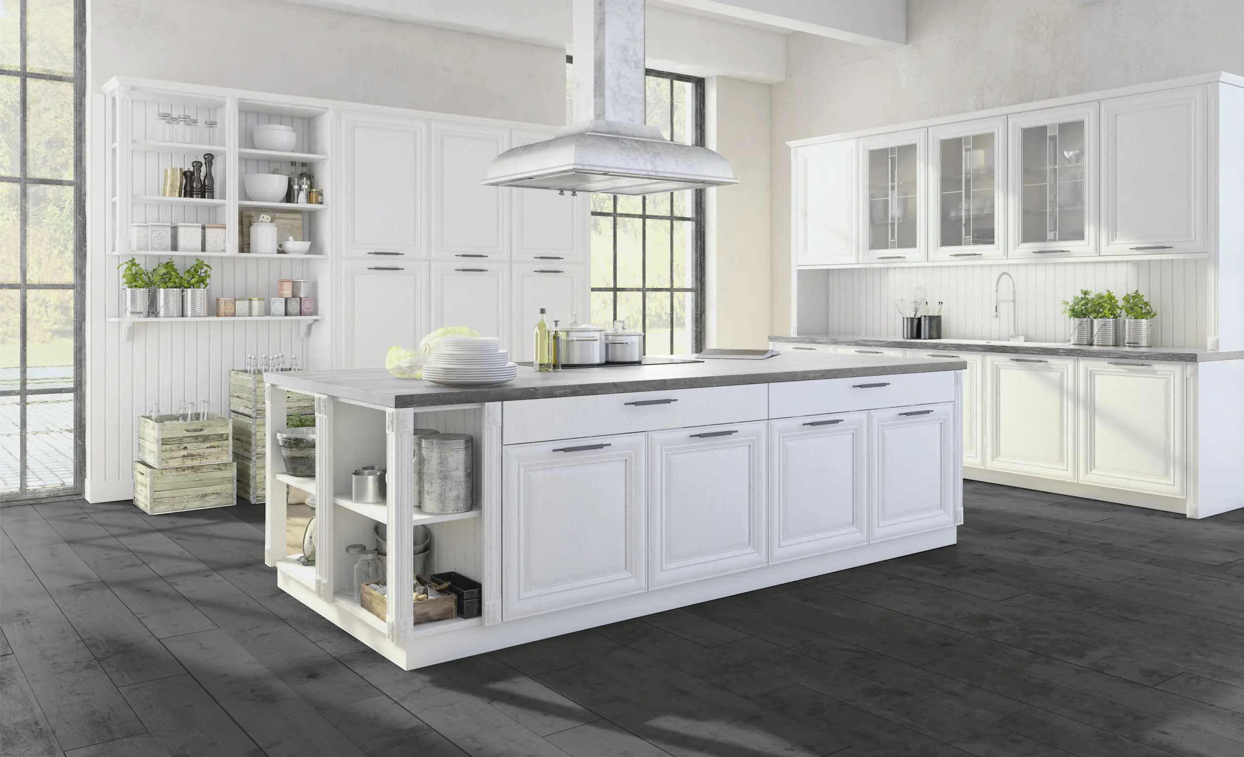 Bodenfliese Feinsteinzeug Oak 22,5 x 90 cm x 0,8 grau Bodenfliese Feinsteinzeug Oak 22,5 x 90 cm x 0,8 grau