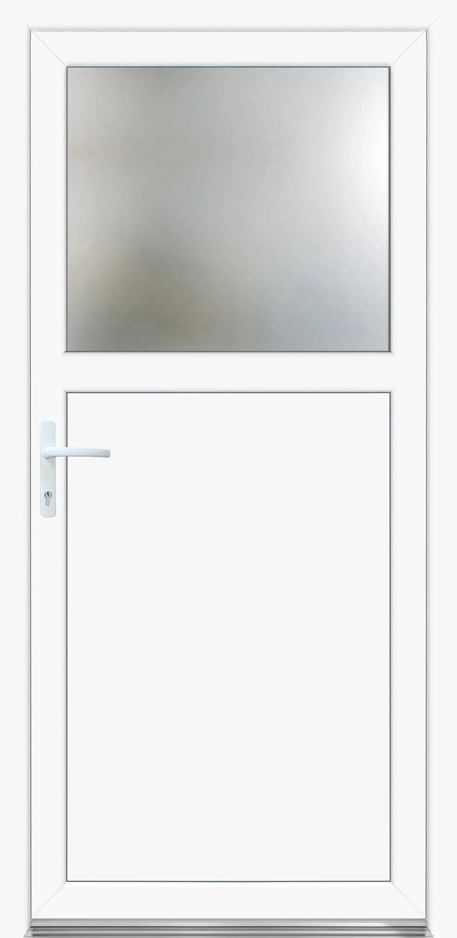 Panto Nebeneingangstür Kunststoff Premium SMK510 98 x 198 cm DIN L weiß Panto Nebeneingangstür Kunststoff Premium SMK510 98 x 198 cm DIN L weiß