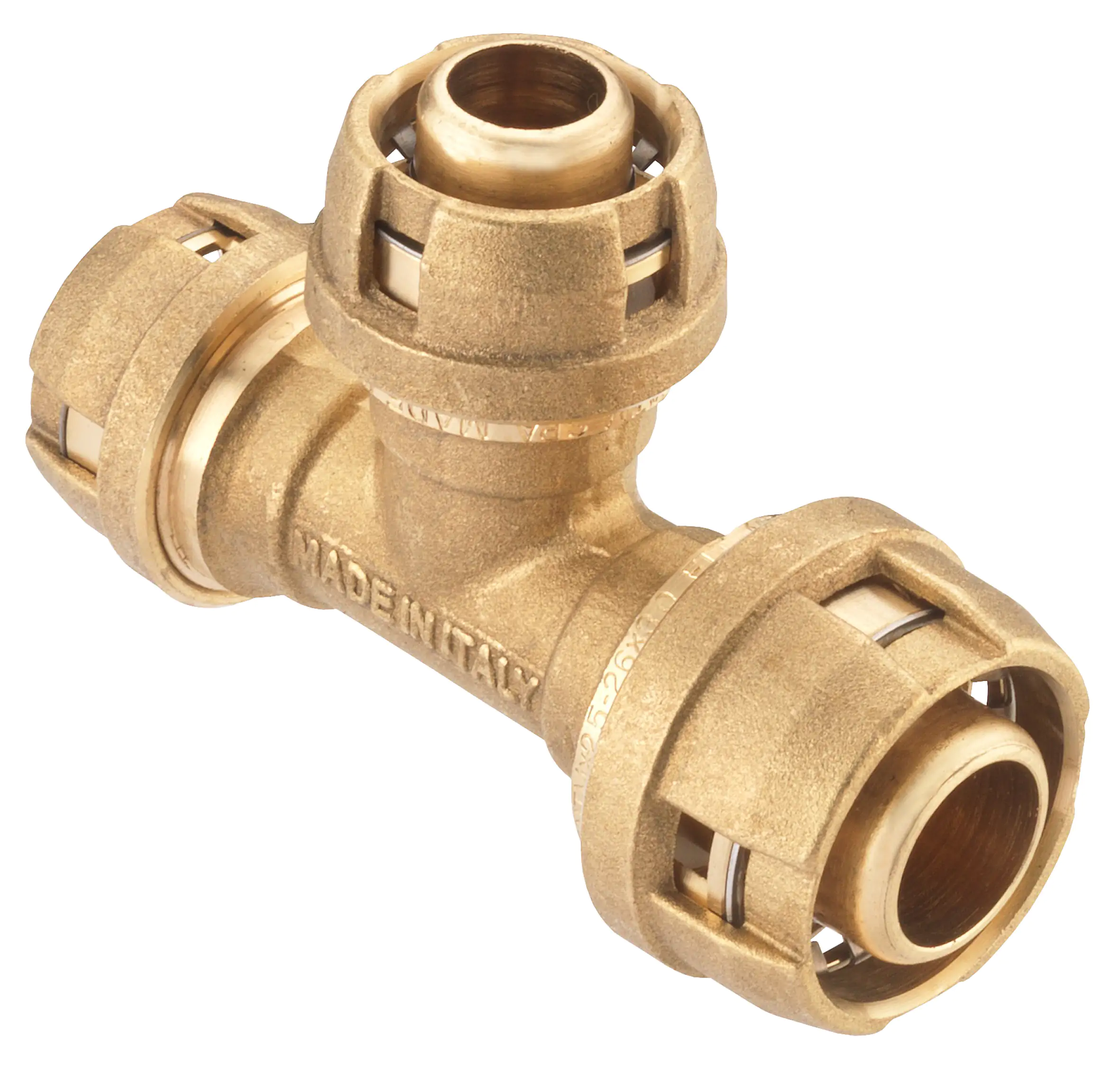 4035300819607 Cornat Steck-T-Stück komplett ø 26 mm ø 20 mm Messing