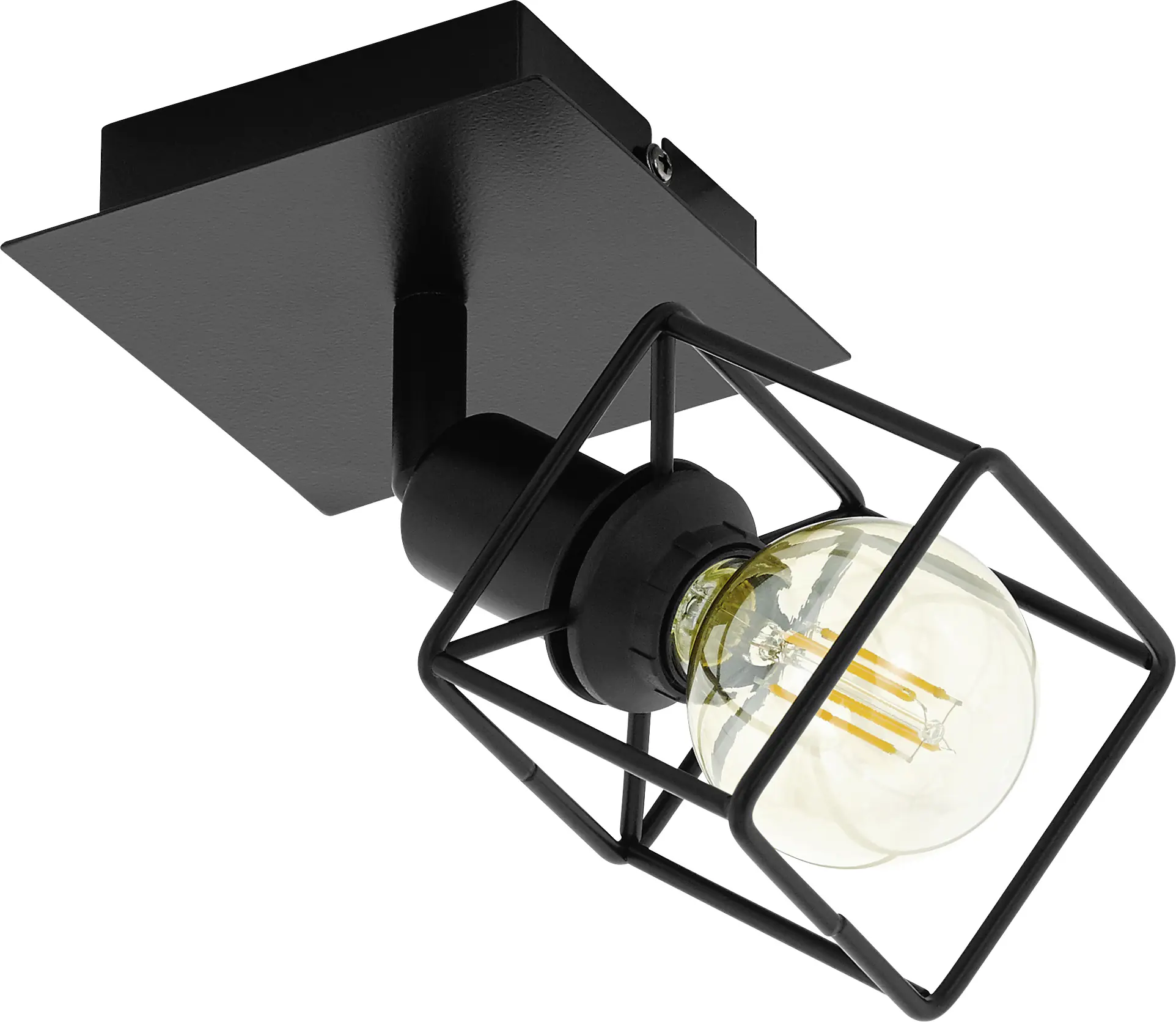 Eglo 1er Spot Eldrick schwarz 10 x 11 cm E14