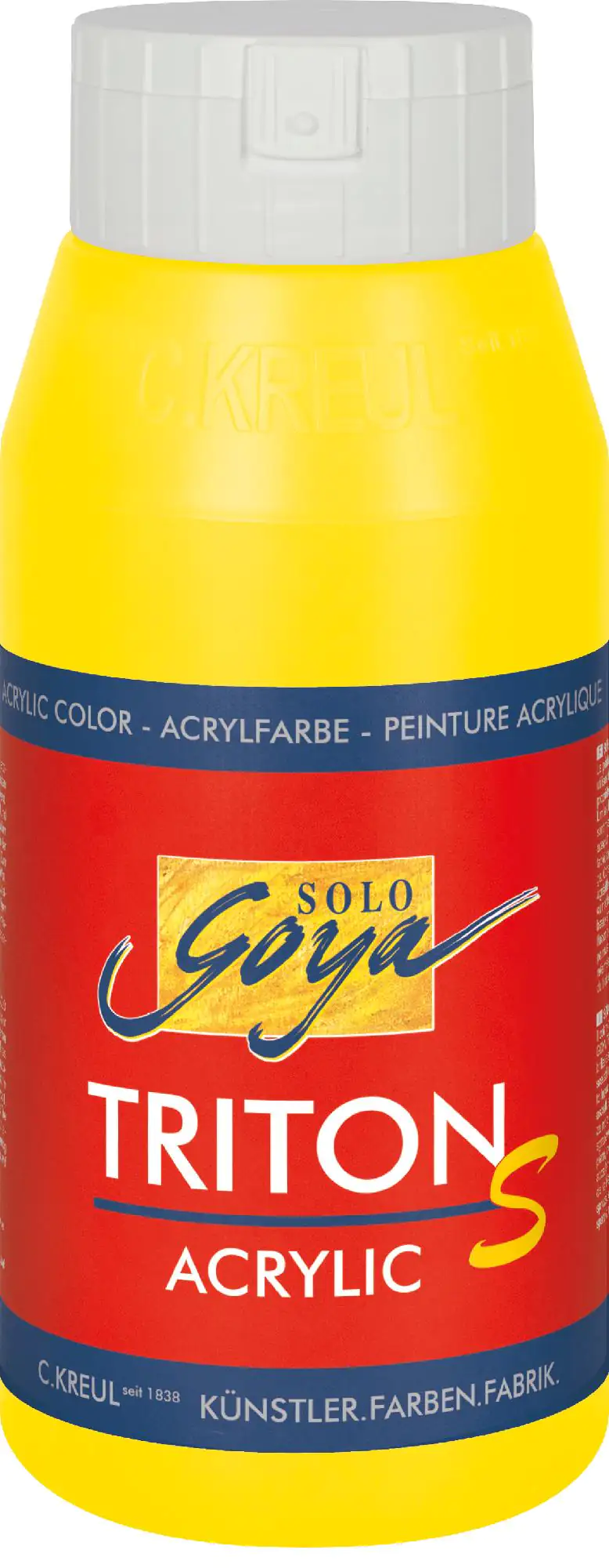 Kreul Solo Goya Acrylic Triton S echtgelb hell 750 ml