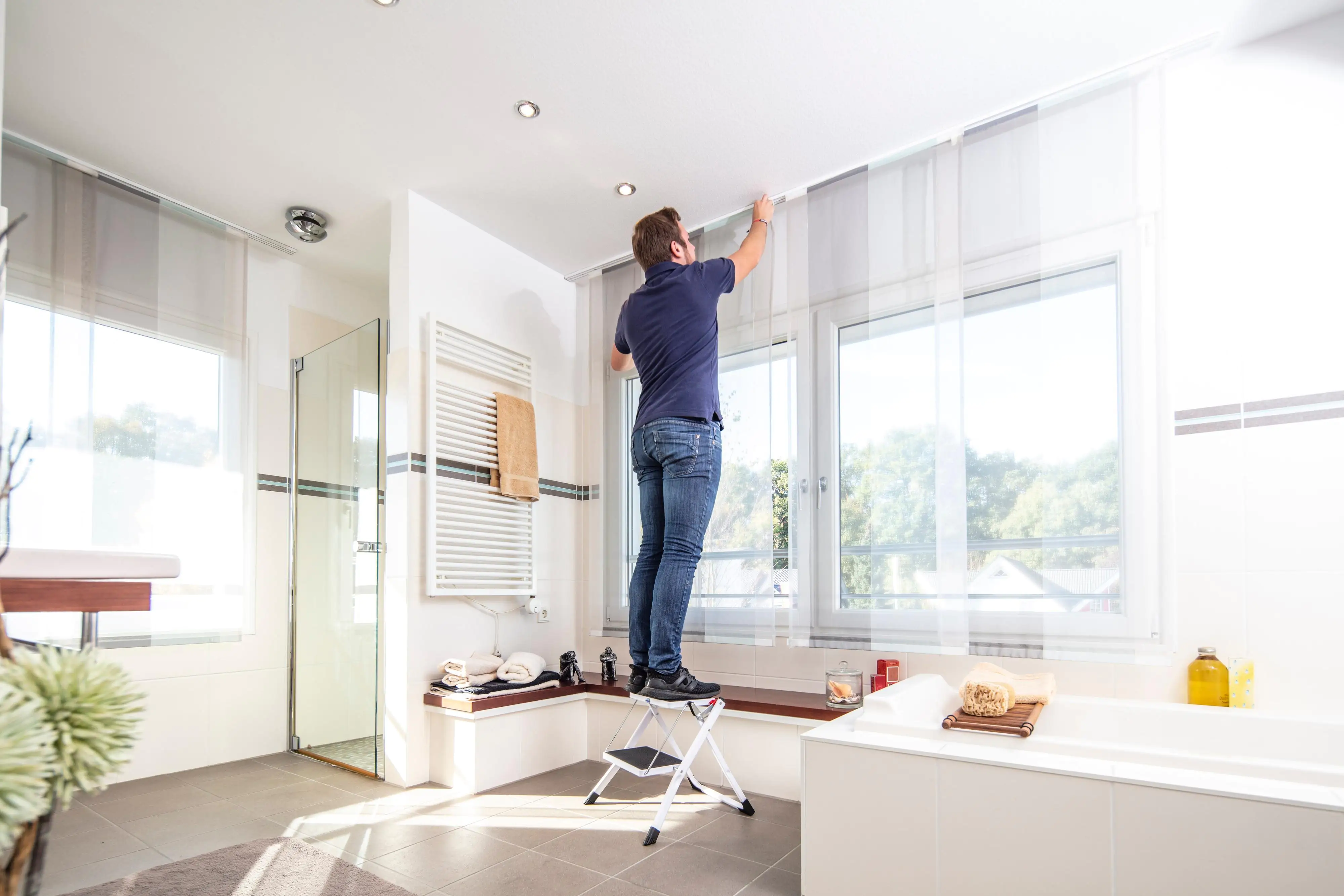 Krause Stahl-Trittleiter Monto 2,44 m Krause Stahl-Trittleiter Monto 2,44 m