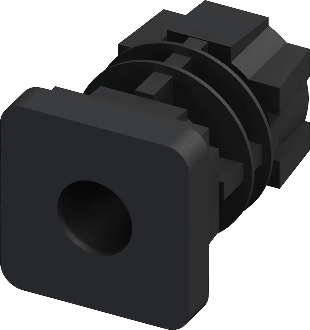 alfer Gewindestopfen 23.5 mm 23.5 x Maß D: M10 Kunststoff glatt schwarz