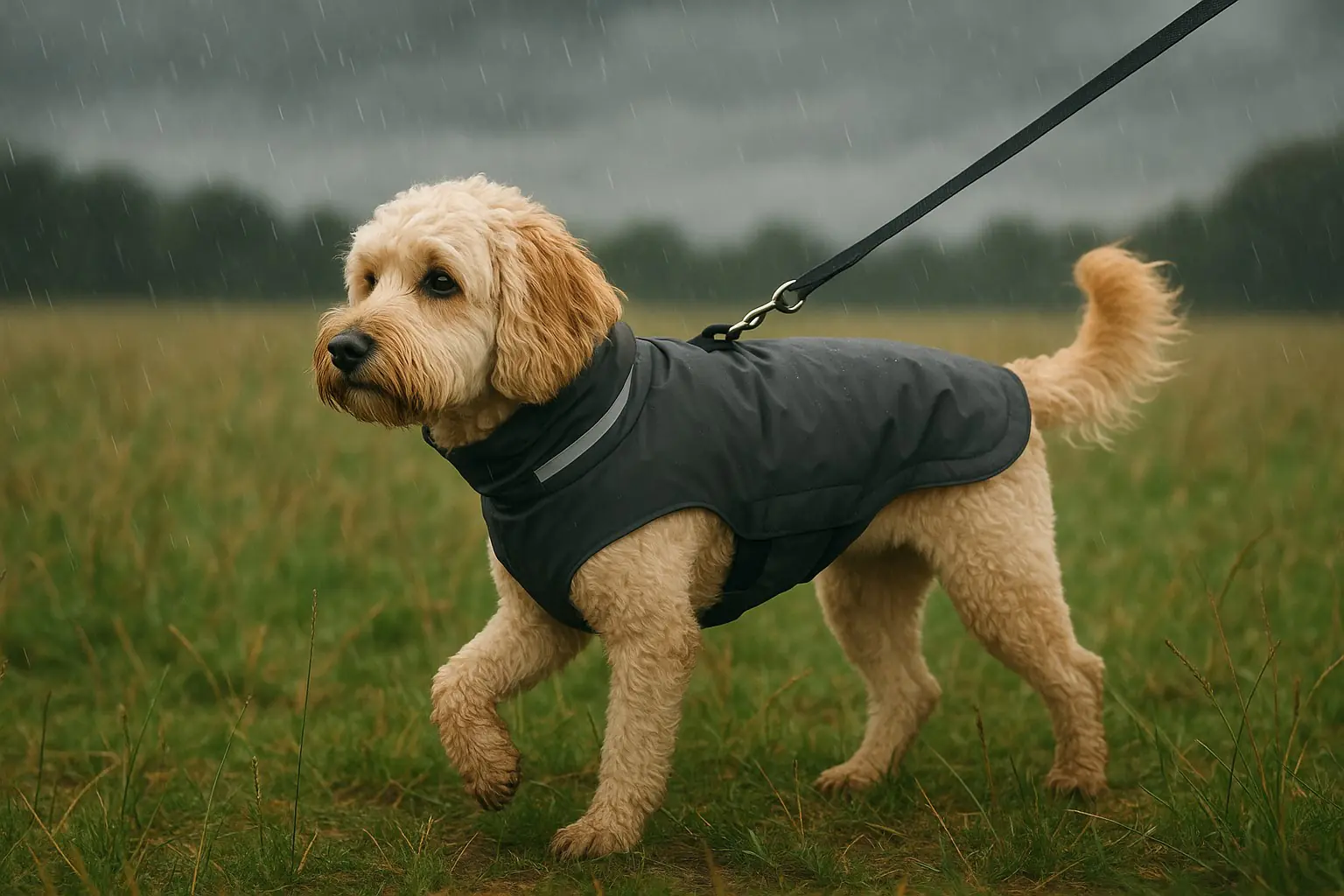 Wolters Hundebekleidung Outdoorjacke Modern Classic anthrazit