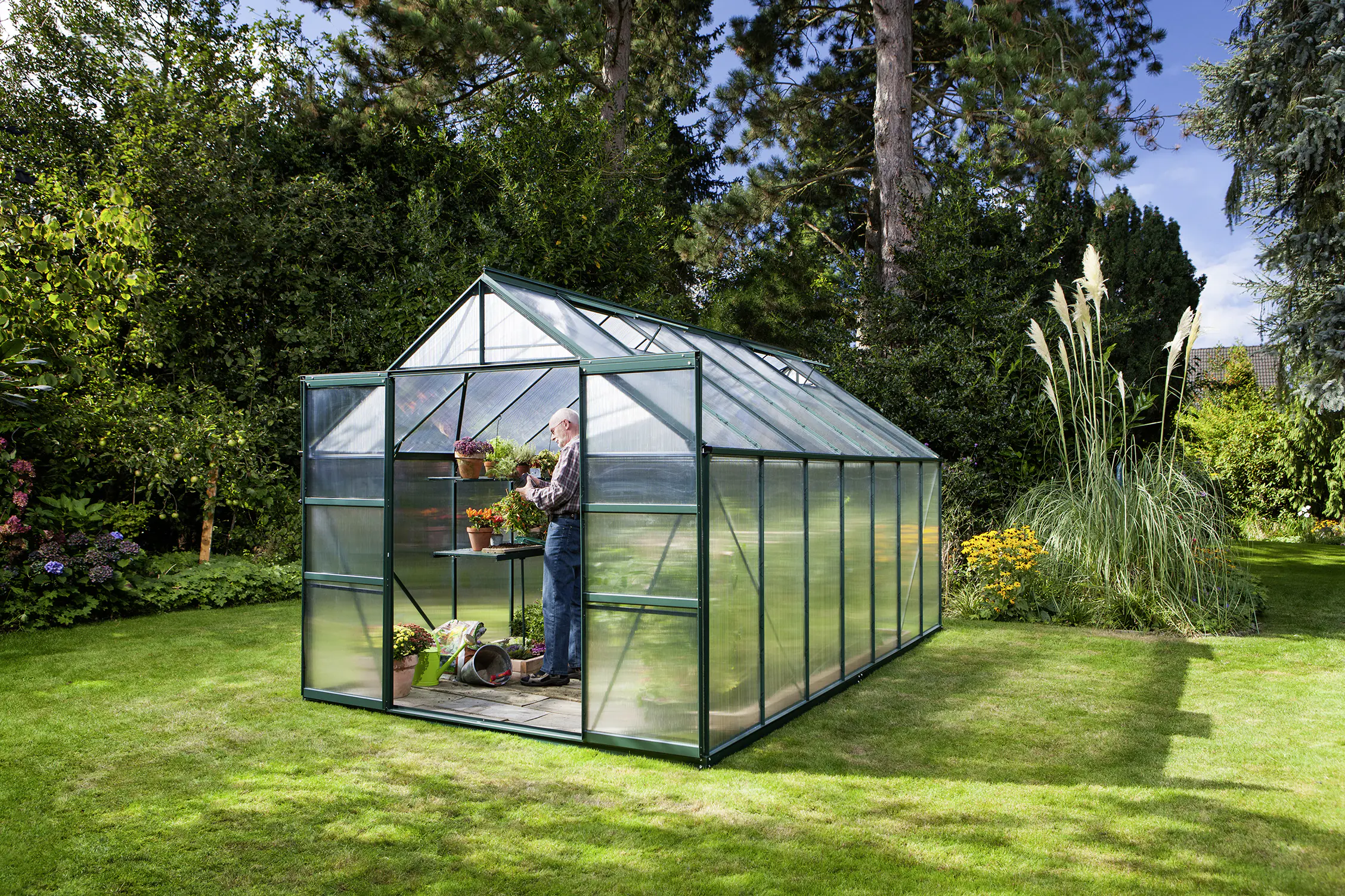 Vitavia Gewächshaus Mars 11500 445 x 257 cm 6 mm HPK
