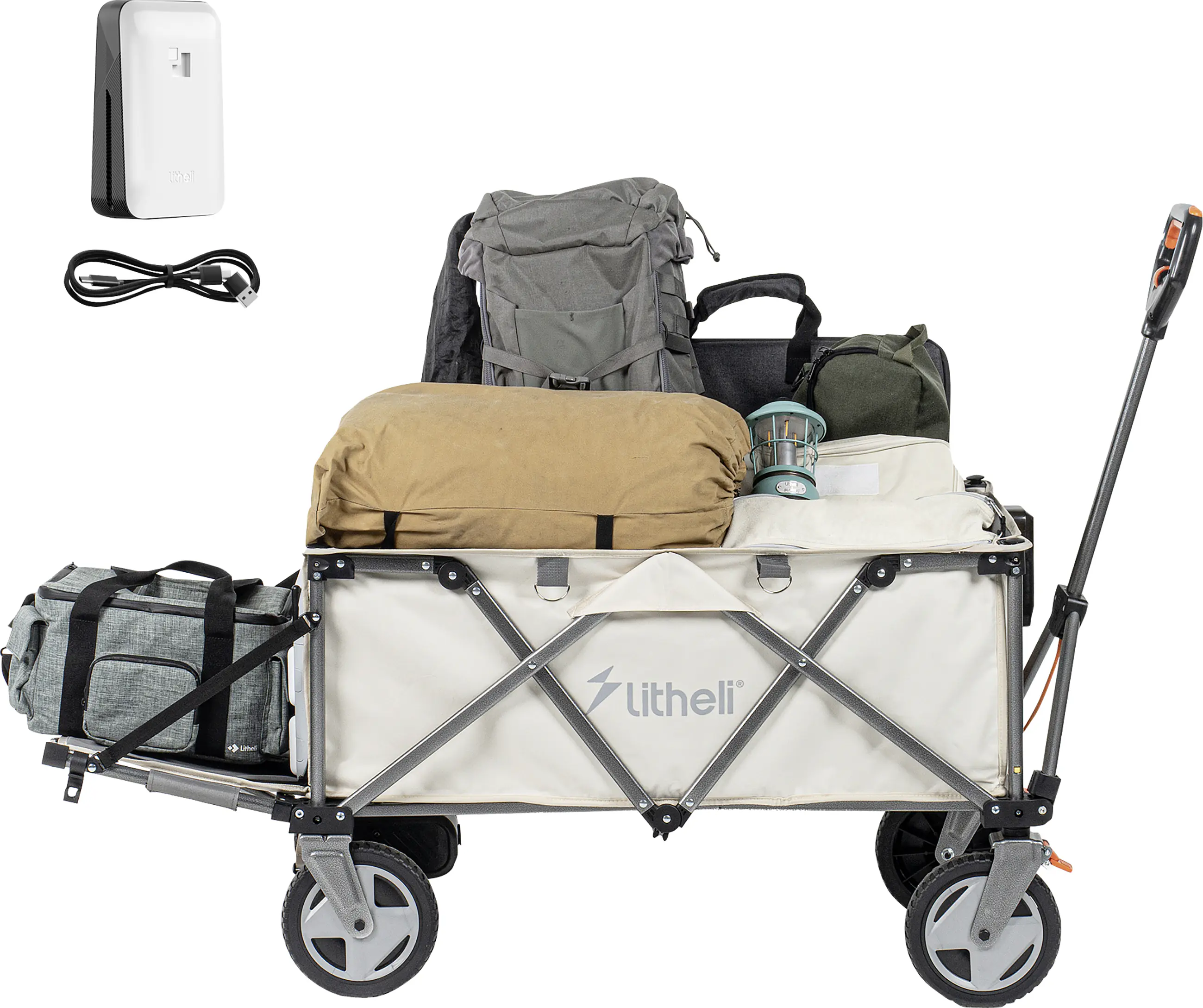 Litheli Bollerwagen 450 W W1 Pro, inkl. Akku 4.0 Ah