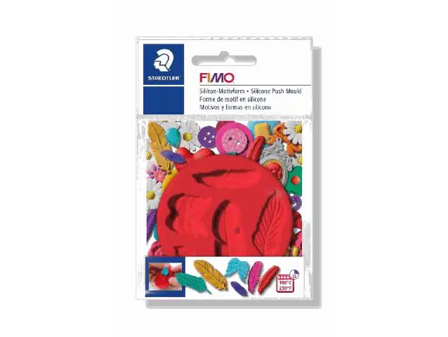 STAEDTLER Fimo Silikon-Motivform Federn