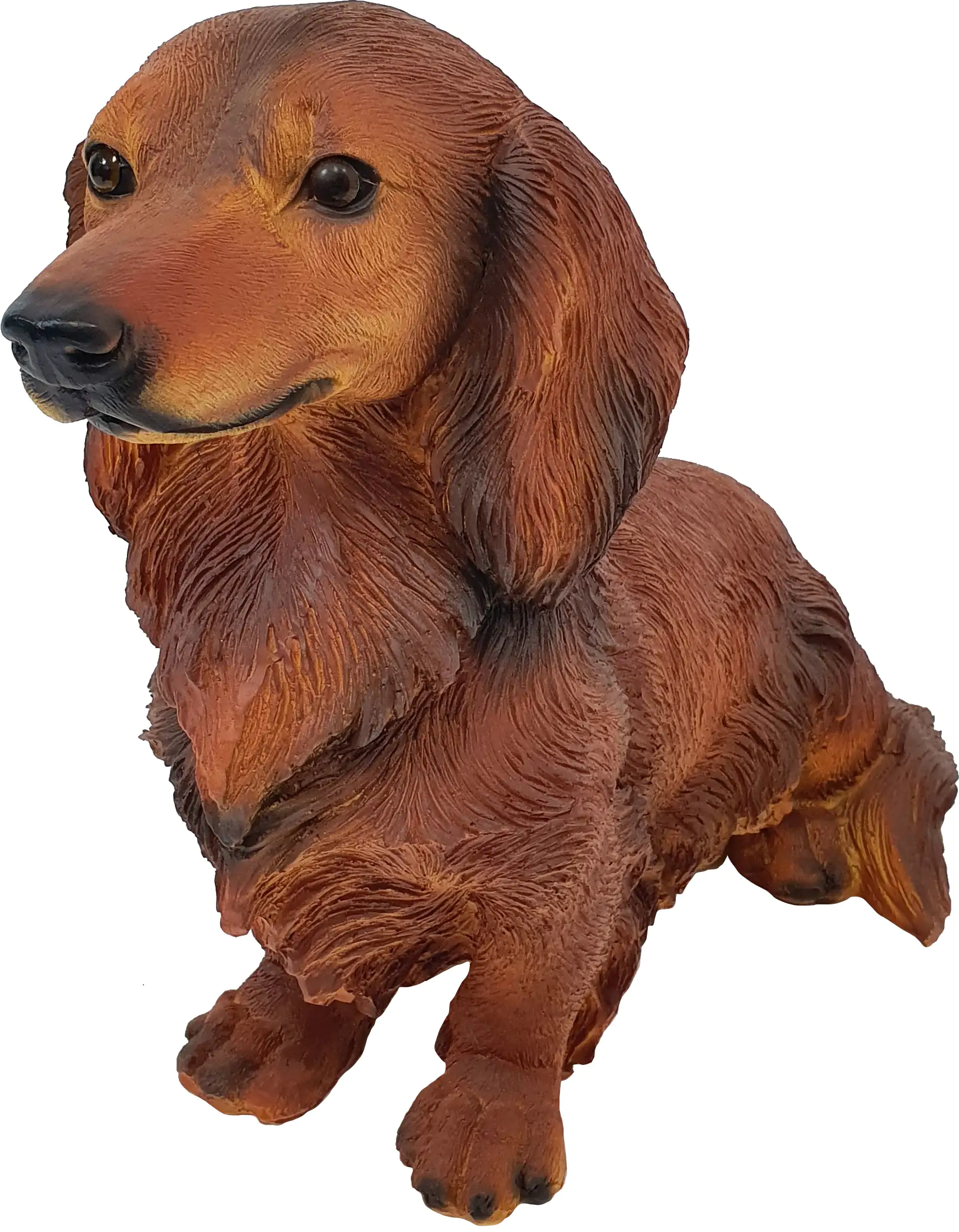 Dekofigur Dackel sitzend 34 x 18 x 33 cm