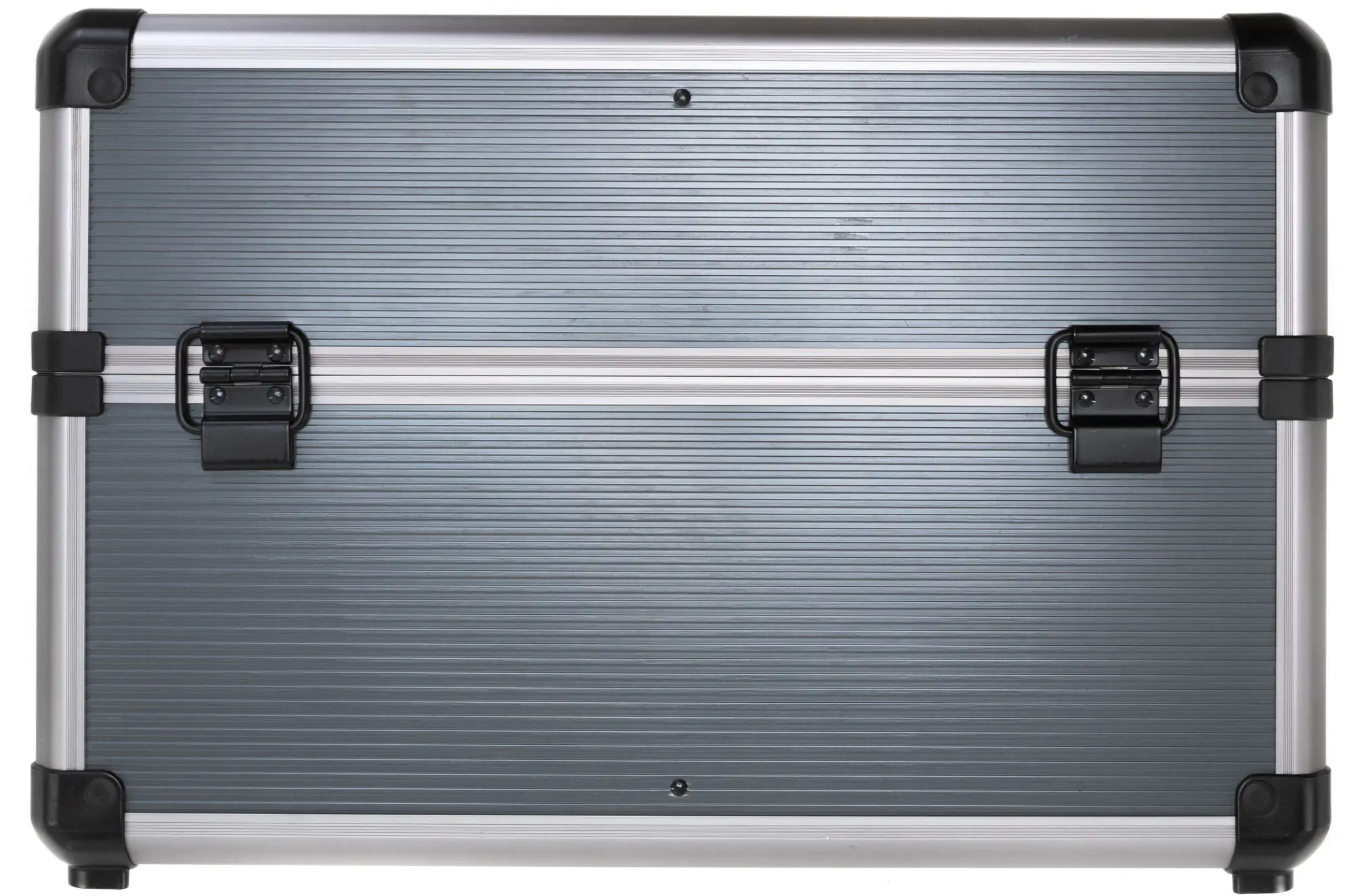 TrendLine Werkzeugkoffer Aluminium Optik unbestückt 45 x 22,5 x 30 cm