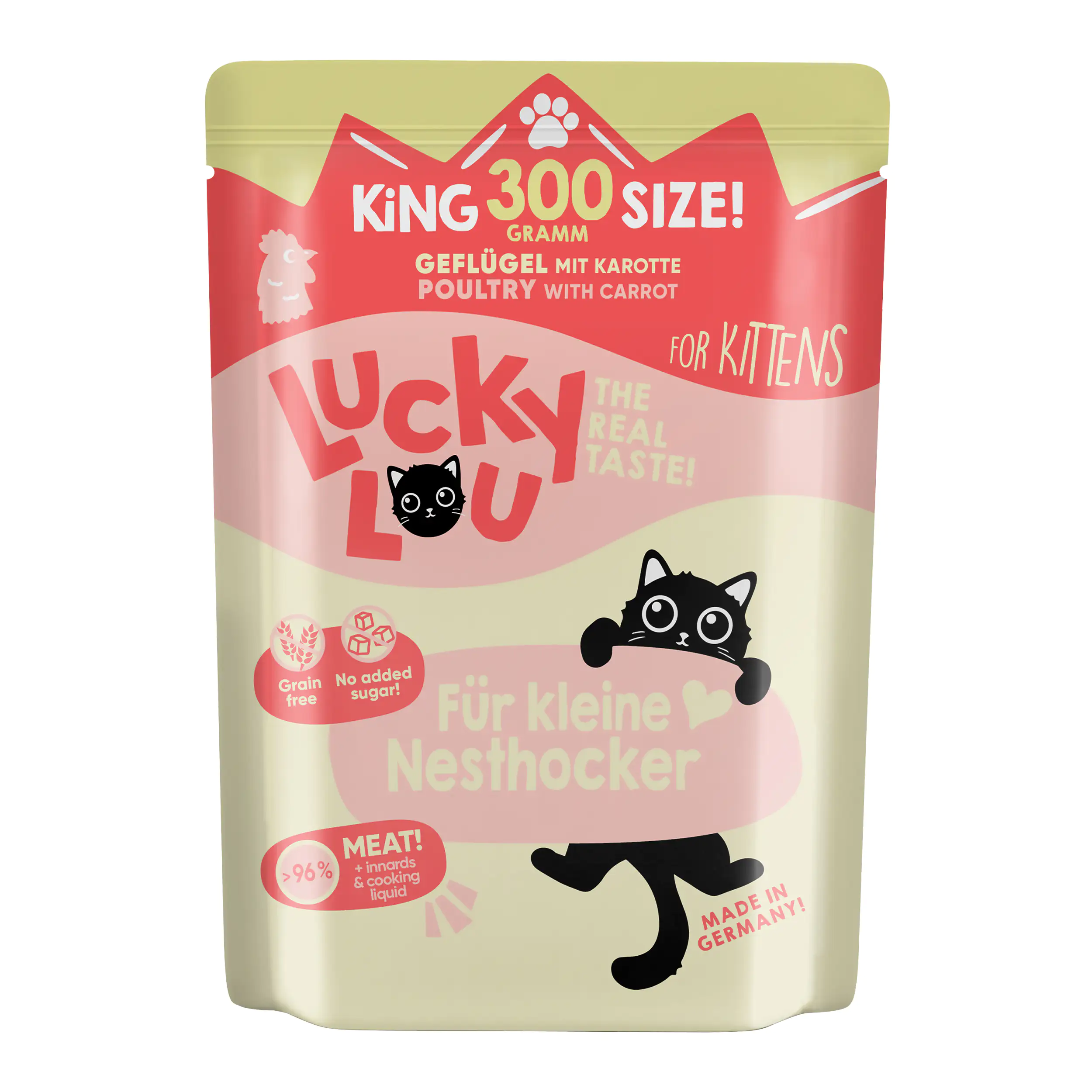 Lucky Lou Kittenfutter Geflügel 300 g Lucky Lou Kittenfutter Geflügel 300 g