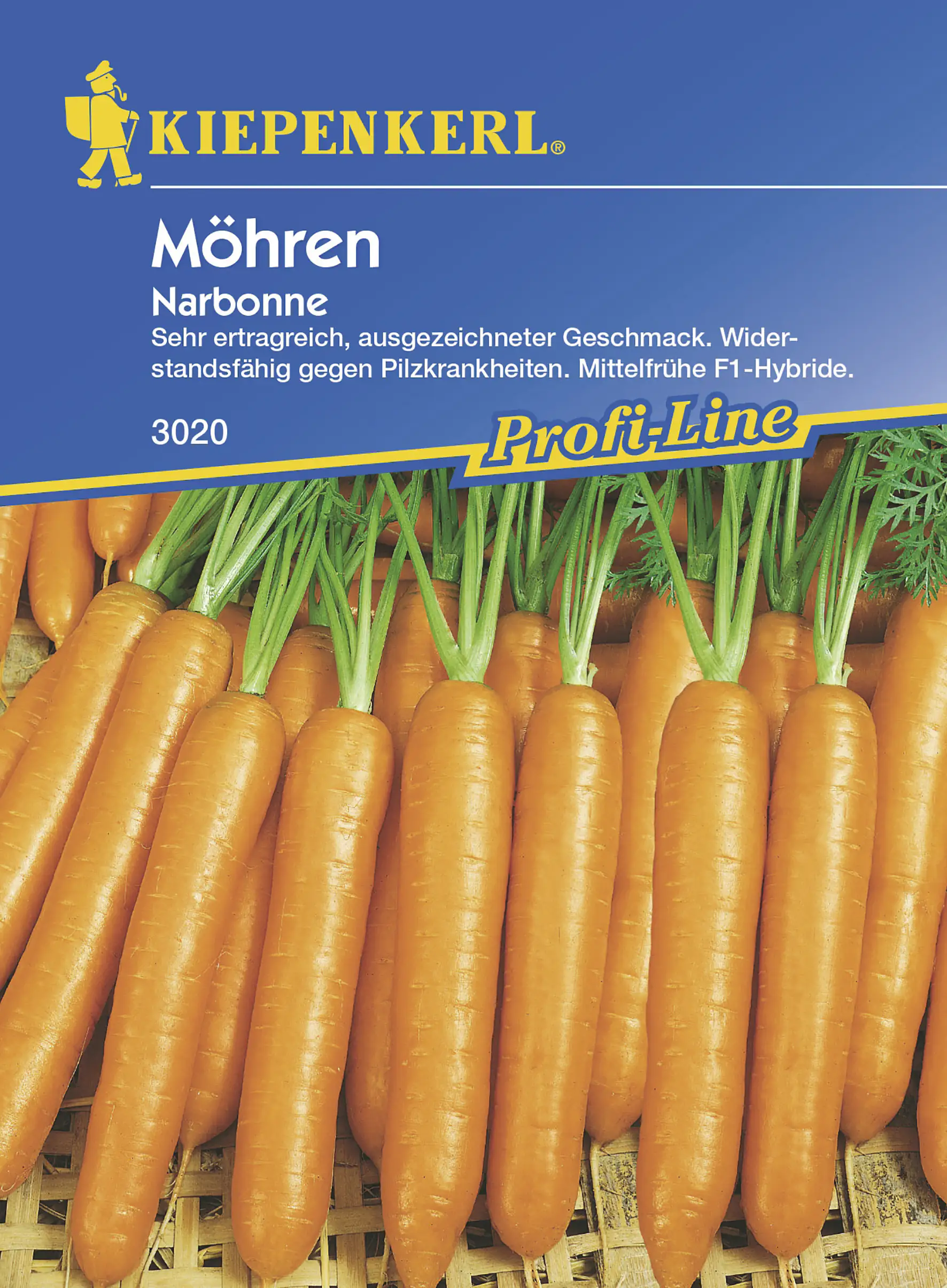 Kiepenkerl Möhre Narbonne F1 Inhalt reicht für ca. 8-10 lfd. Meter
