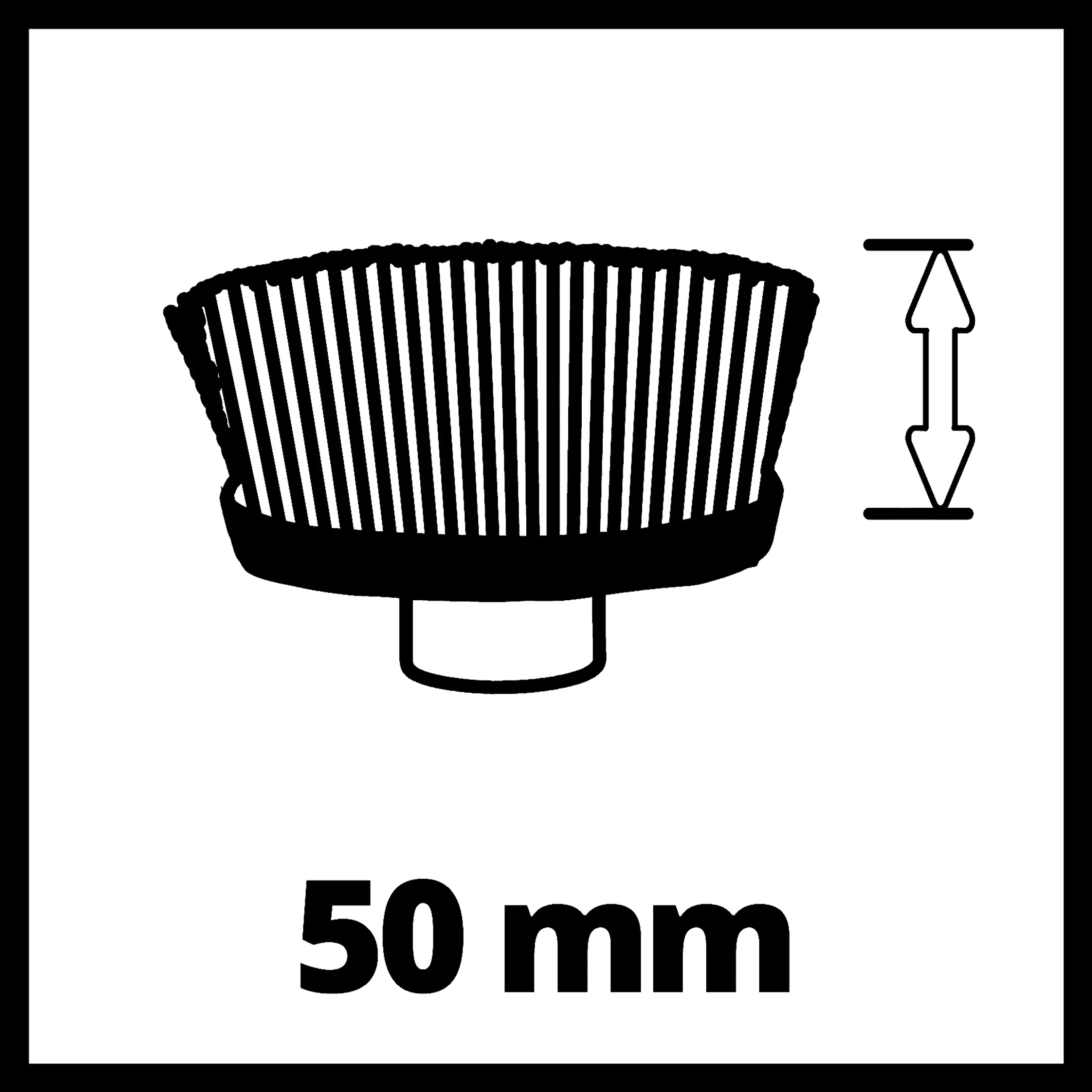 Einhell Oberflächenbürsten-Aufsatz Soft 120/50 Einhell Oberflächenbürsten-Aufsatz Soft 120/50