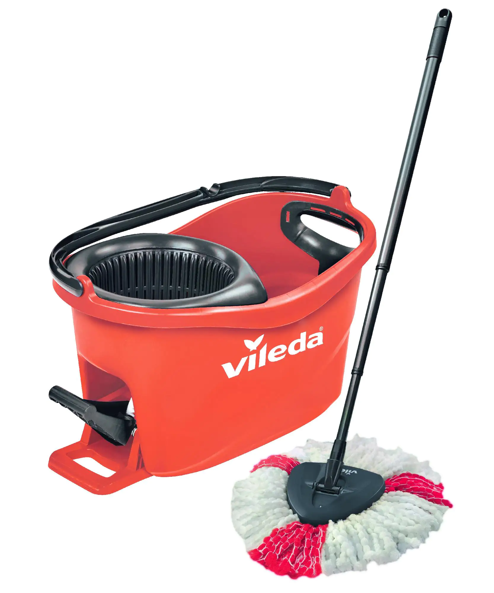 Vileda Turbo Box Colors Komplett-Set Wischmop und Eimer mit Powerschleuder Vileda Turbo Box Colors Komplett-Set Wischmop und Eimer mit Powerschleuder