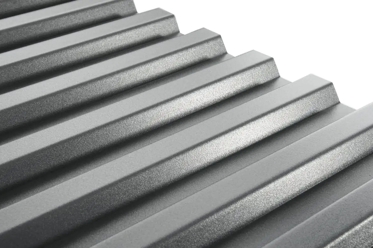 Category image PVC-Wellplatte Trapez 70/18 200 x 90 cm 1,2 mm grau
