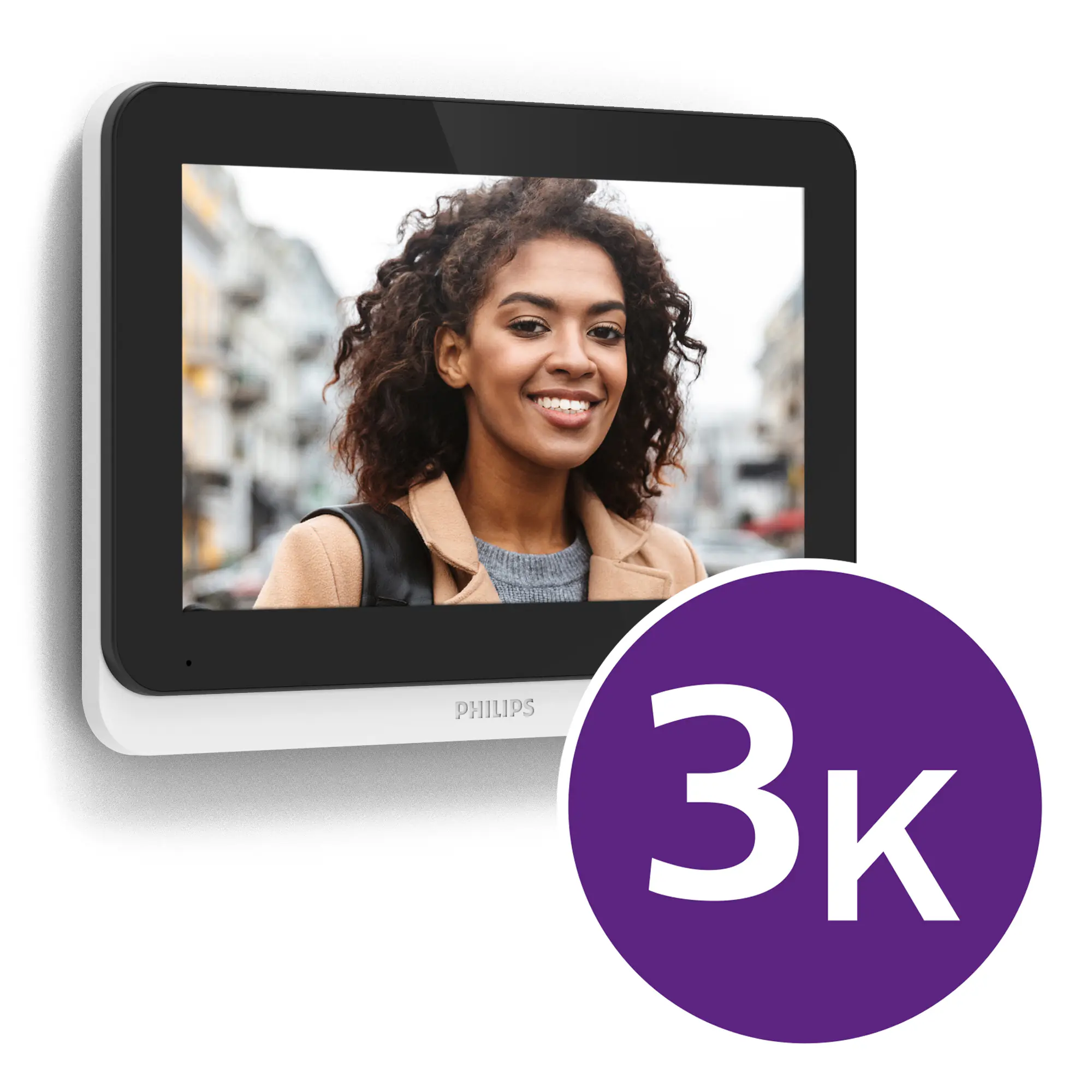 Philips Türsprechanlage Connect 3 7 Zoll Touchscreen 