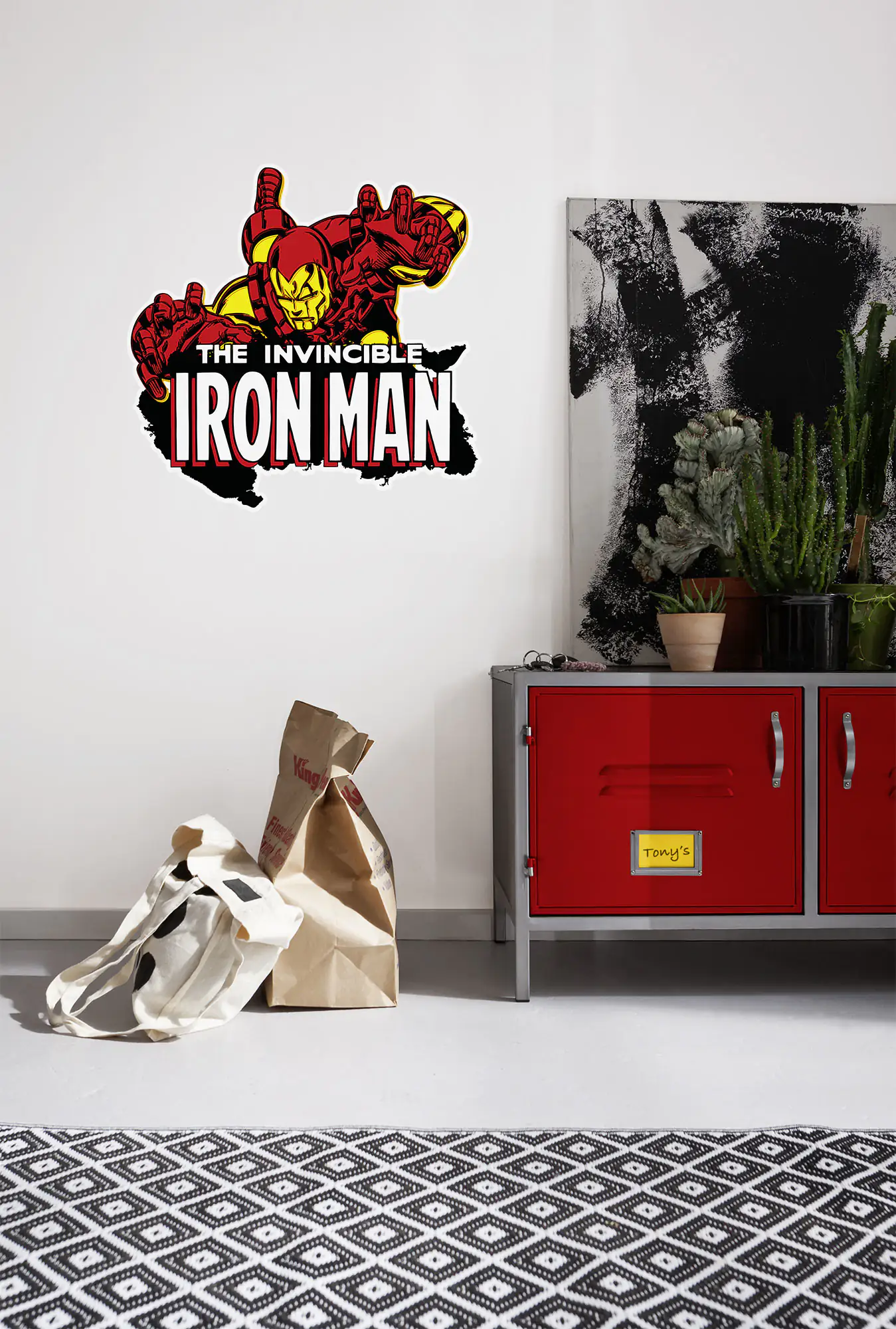 Komar Dekosticker Iron Man Classic 50 x 70 cm Komar Dekosticker Iron Man Classic 50 x 70 cm