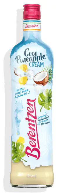 Berentzen Likör Coco Pineapple Cream 16%  0,7 l