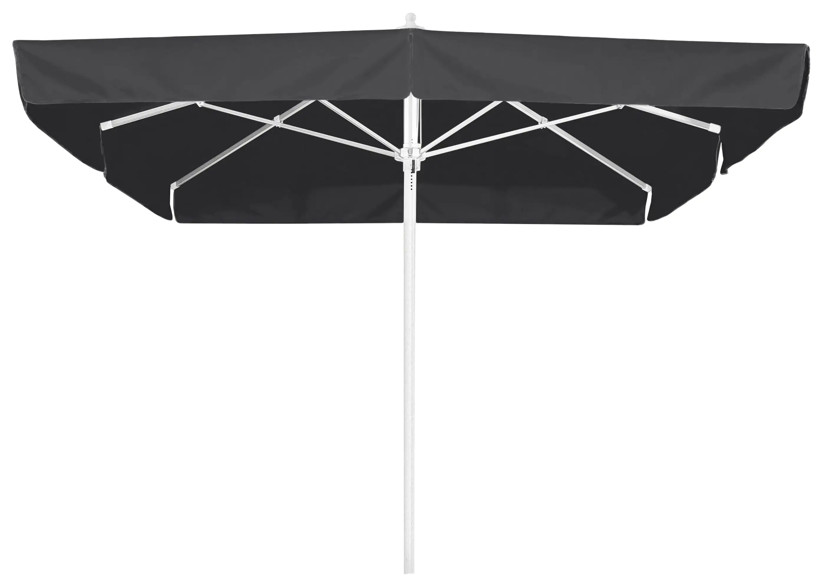 Schneider Sonnenschirm Quadro schwarz 300 x 300 cm