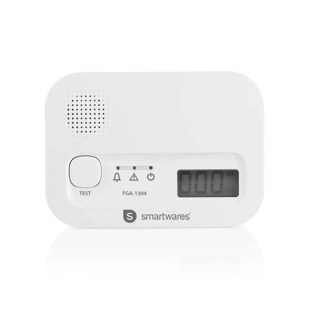 Smartwares Kohlenmonoxid-Melder, 3 Jahre Batterie