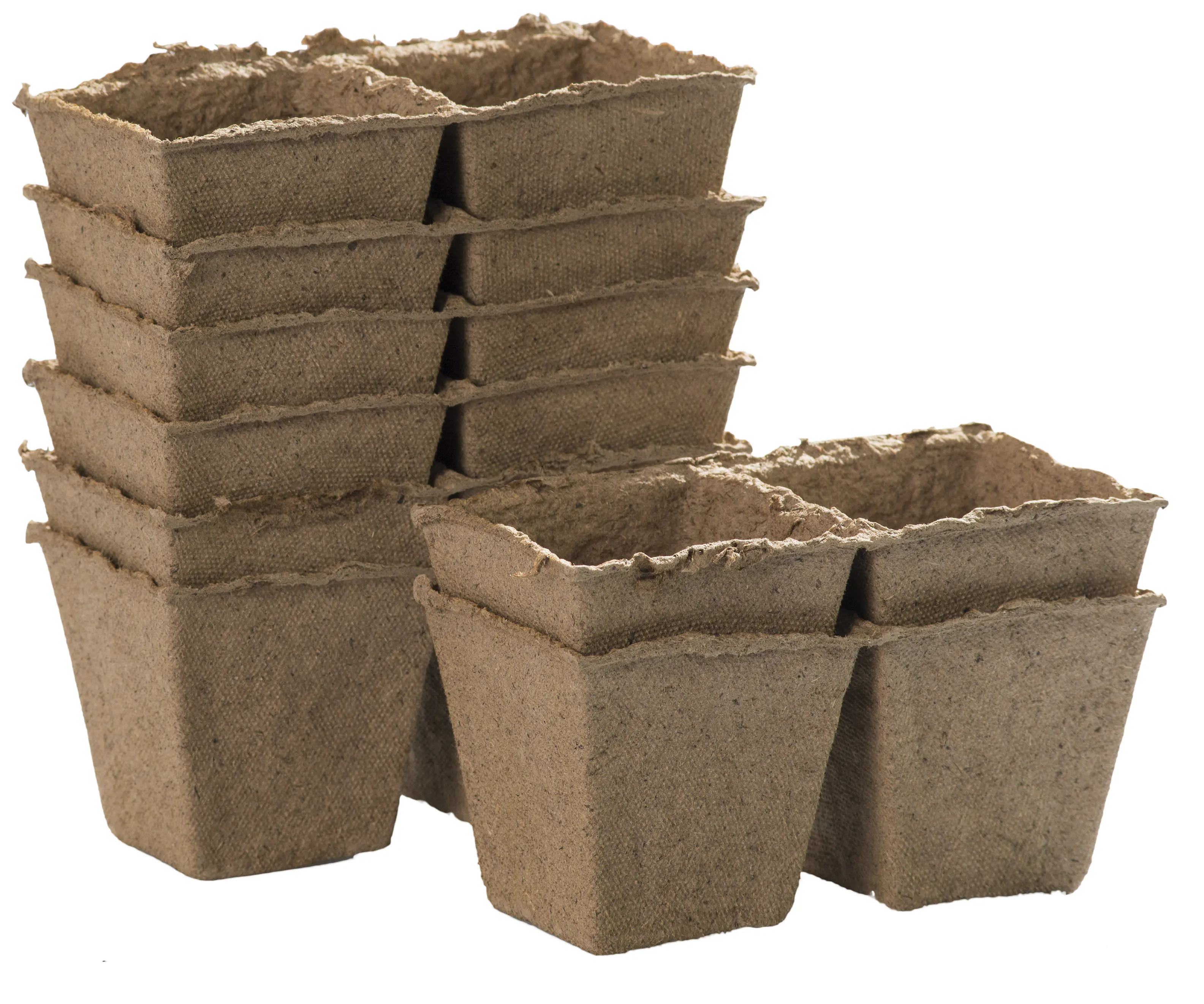 Windhager Anzucht-Töpfe 4 cm eckig