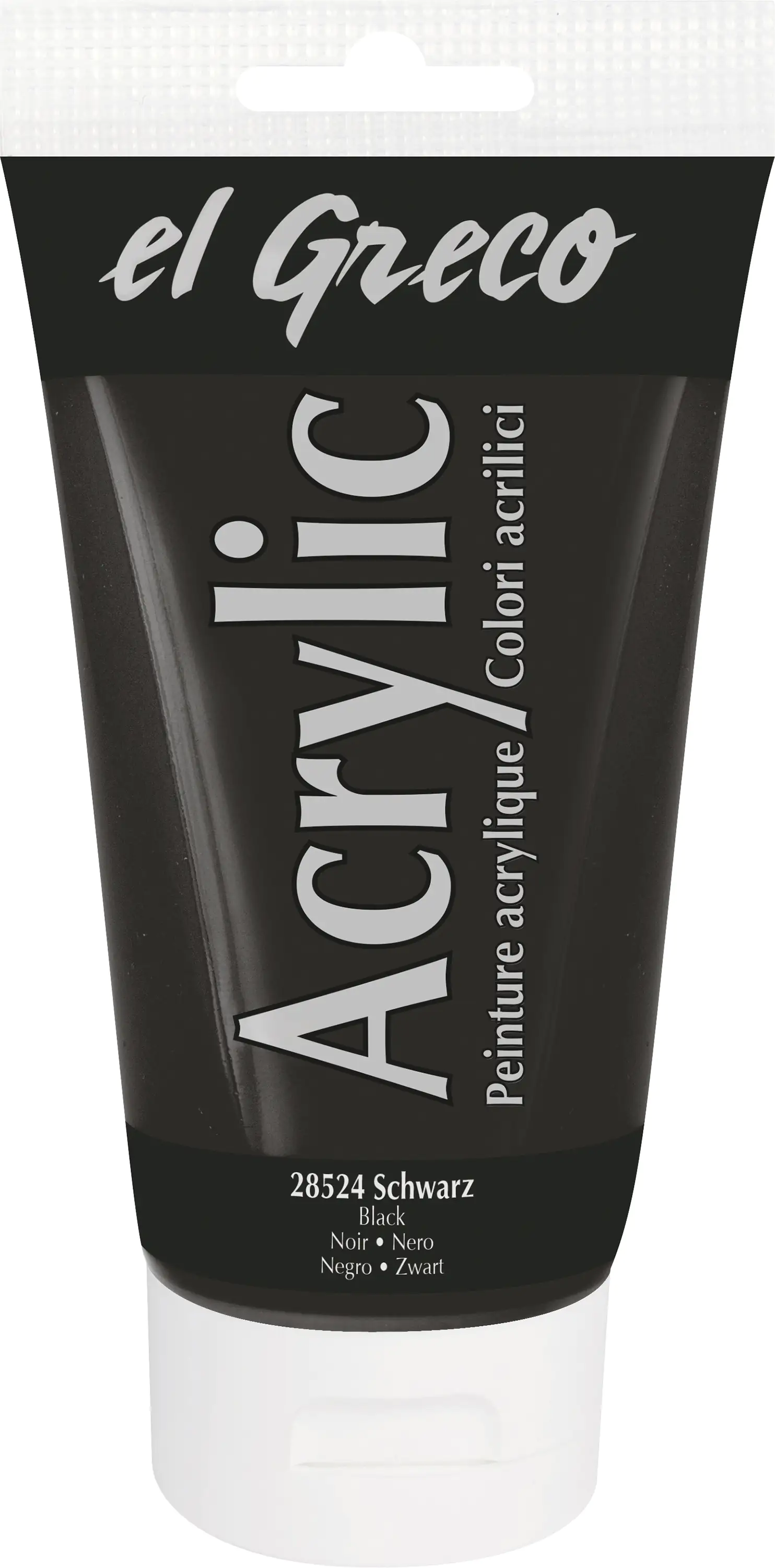 4000798285241_1530212 Kreul el Greco Acrylic Tube schwarz 150 ml