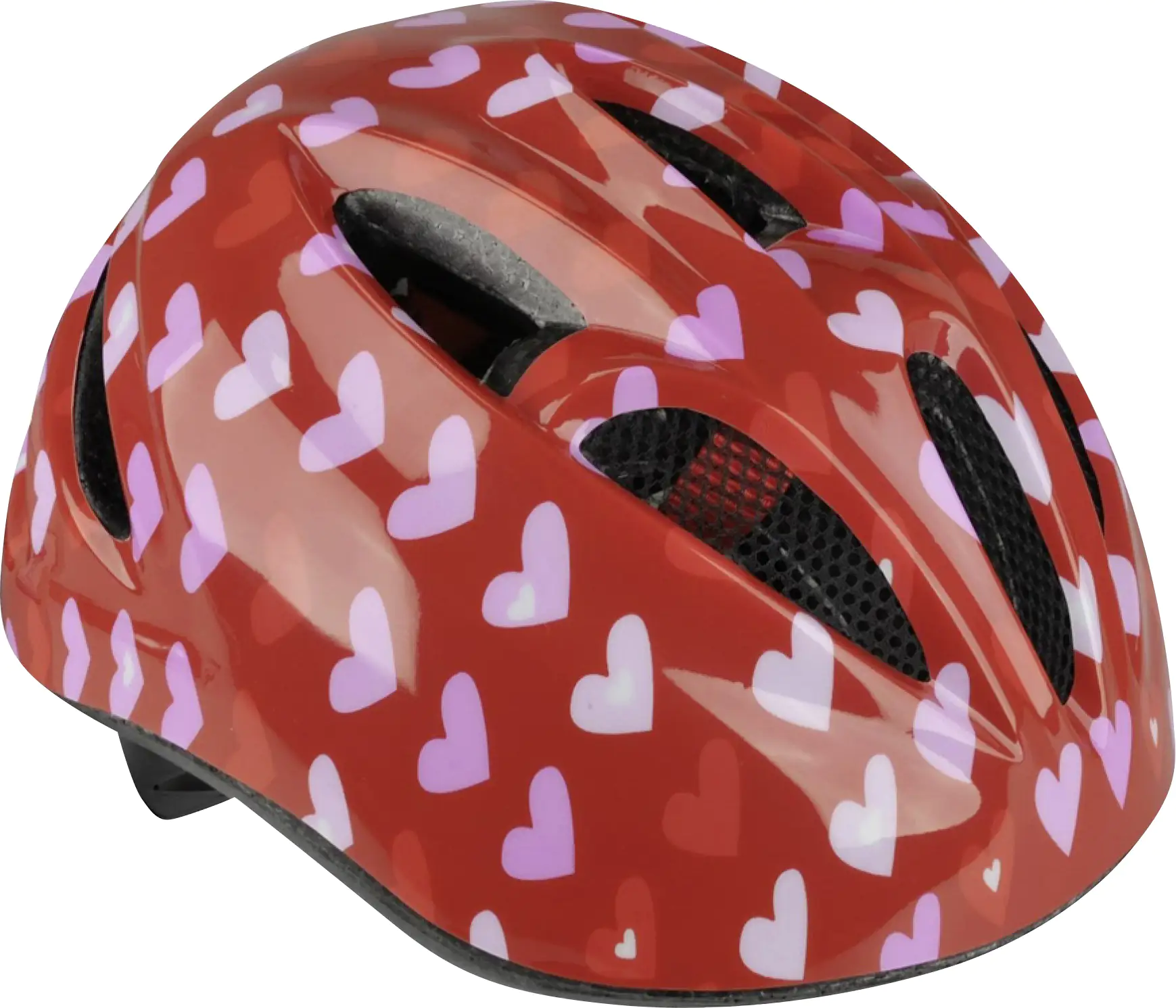 Fischer Fahrradhelm Kinder Herz XS/S rot mit Herzen Fischer Fahrradhelm Kinder Herz XS/S rot mit Herzen
