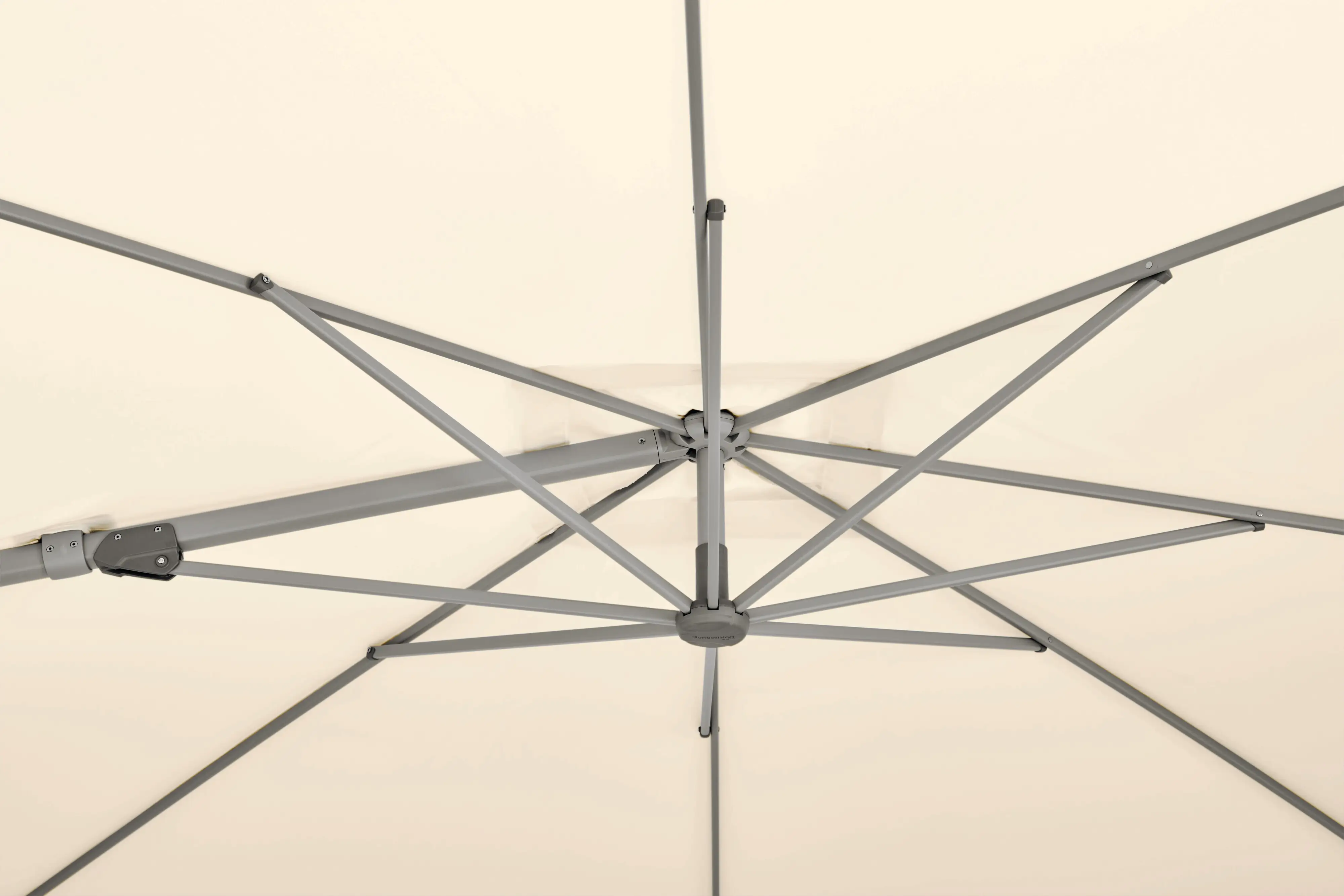 Suncomfort Sonnenschirm Sunflex beige 300 x 300 cm 