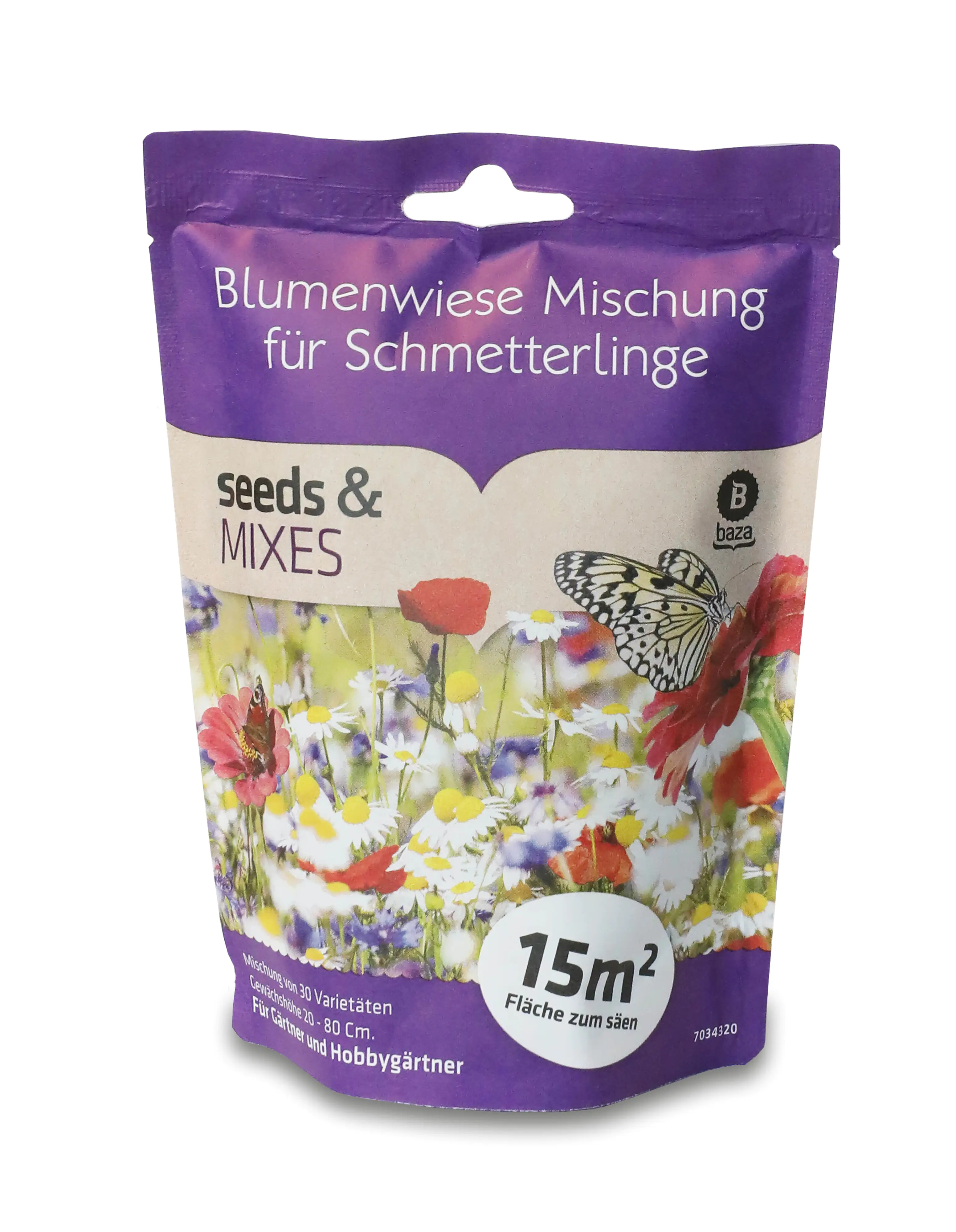 Baza Seeds Blumenwiese Mischung für Schmetterlinge