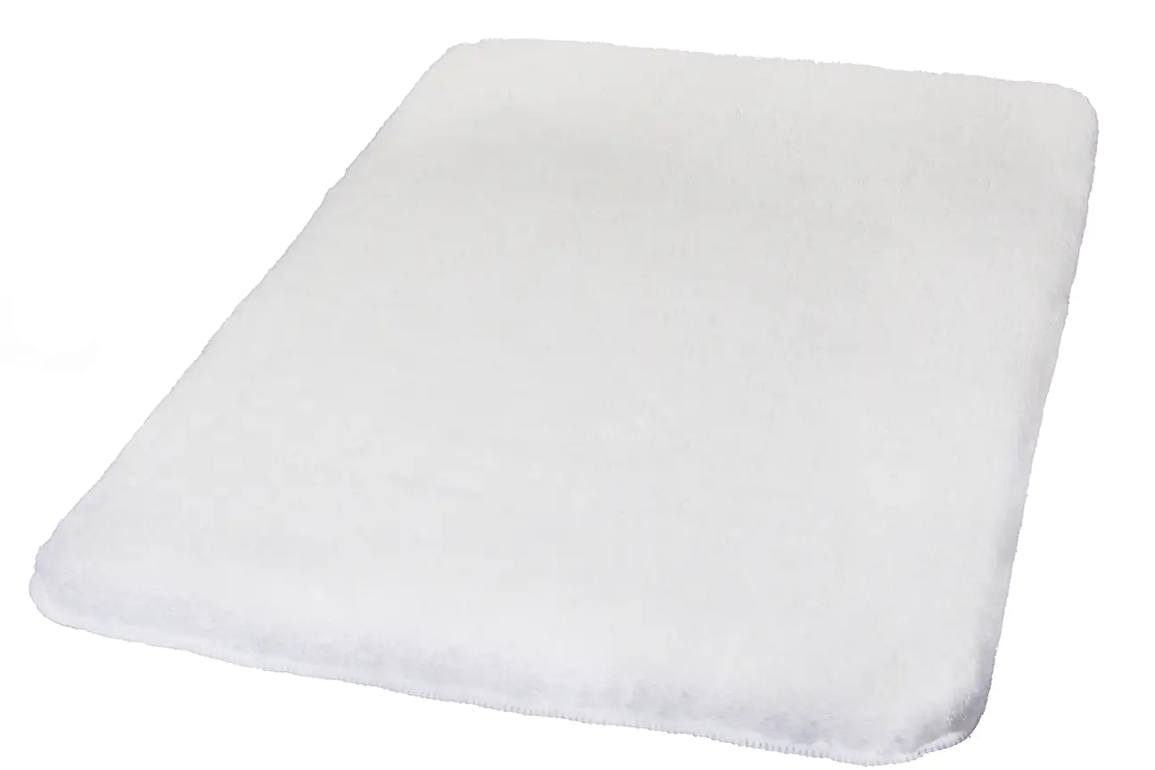 Primaster Badteppich polarweiß 120 x 70 cm Primaster Badteppich polarweiß 120 x 70 cm