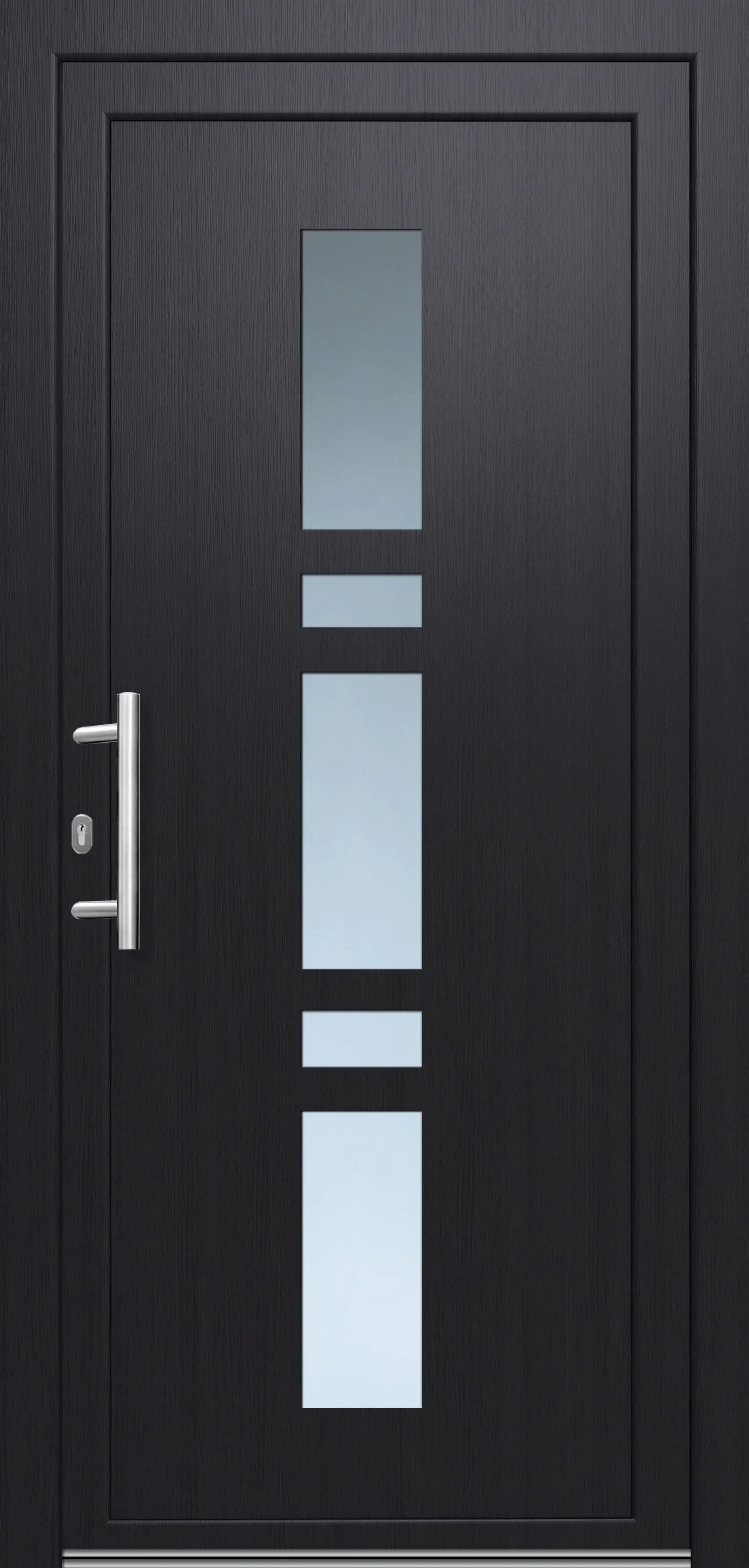 Panto Haustür Modell SMK 017 DIN links anthrazit 110 x 210 cm