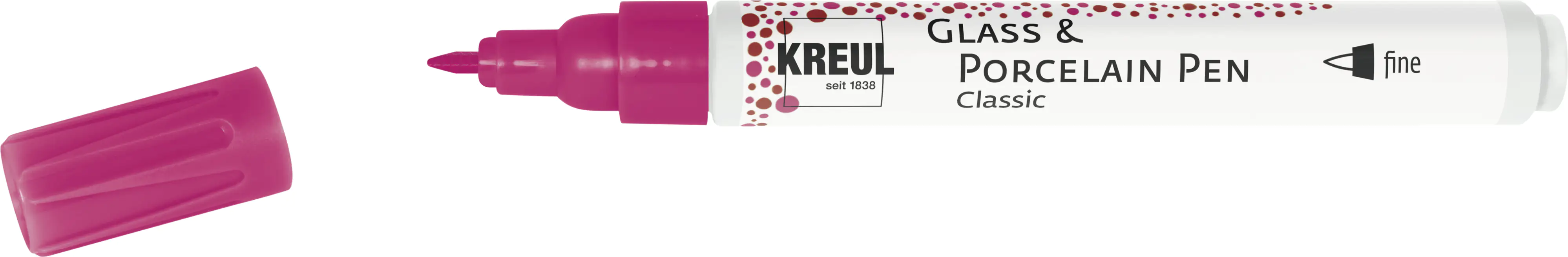 Kreul Glass & Porcelain Pen Classic turmalin 1- 2 mm Kreul Glass & Porcelain Pen Classic turmalin 1- 2 mm