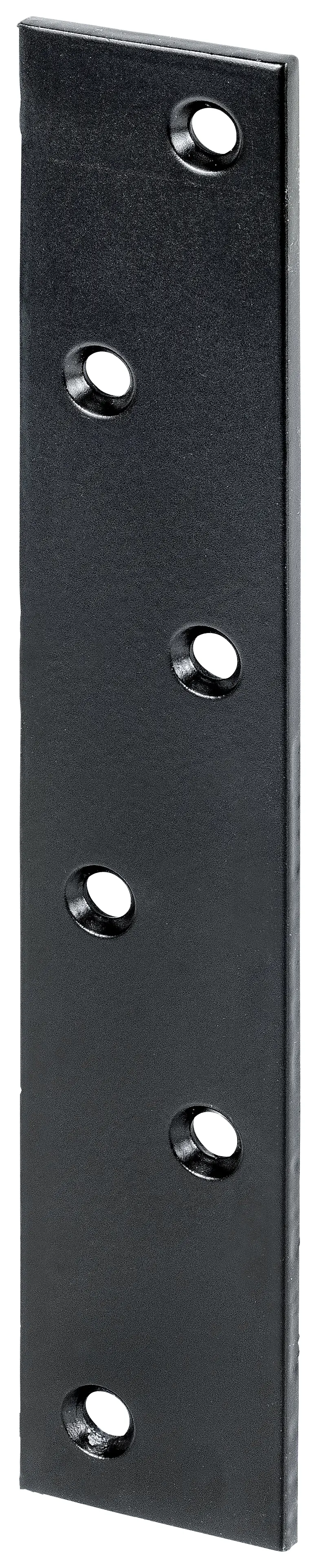 Vormann Verbindungsblech 170 x 30 mm Stahl schwarz