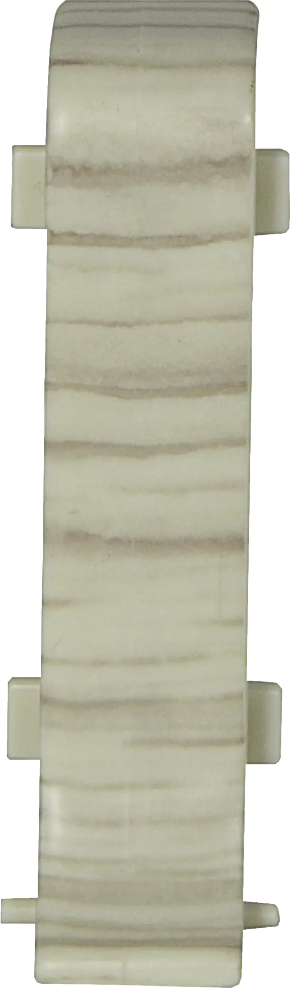 Zwischenstück Kunststoffleiste KU.050 silberesche