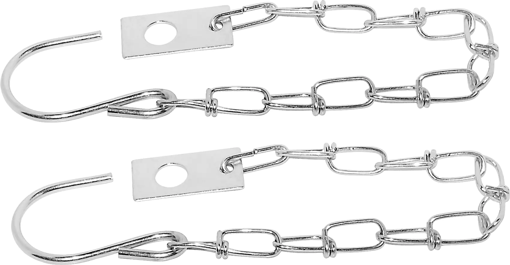 LAS Sicherungshaken mit  Kette 2 Stück