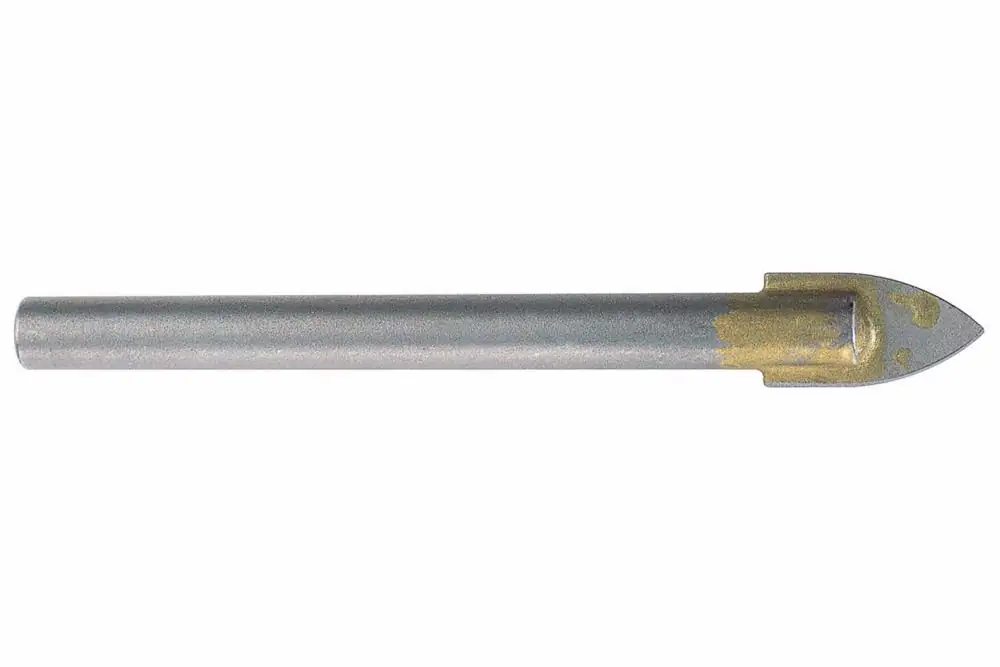 Wolfcraft Fliesen- und Glasbohrer Ø 6 mm Hartmetall für Fliesen/Glas Rundschaft Wolfcraft Fliesen- und Glasbohrer Ø 6 mm Hartmetall für Fliesen/Glas Rundschaft