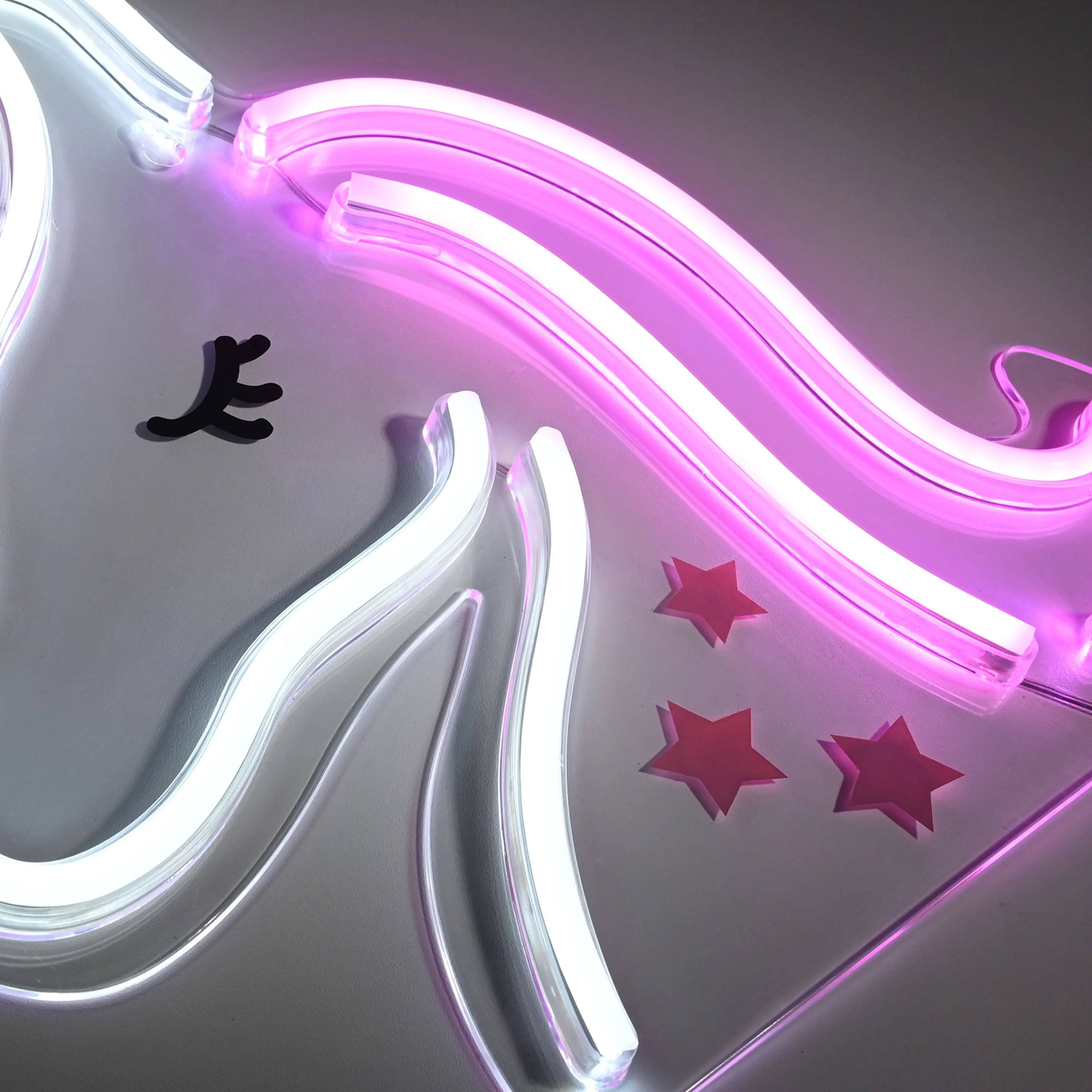 Just light LED Dekoleuchte Unicorn 33 x 1,5 x 33 cm Just light LED Dekoleuchte Unicorn 33 x 1,5 x 33 cm