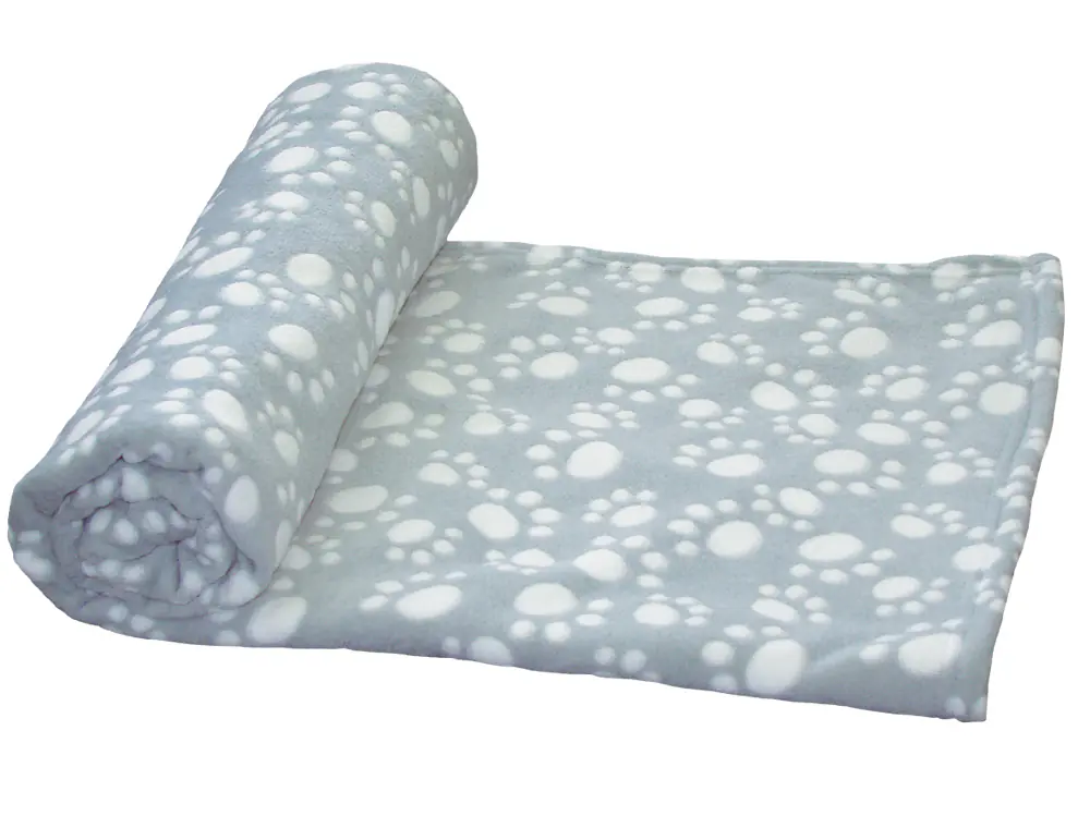 Nobby Hundedecke Fleece Classic Emmi 150 x 100 cm grau