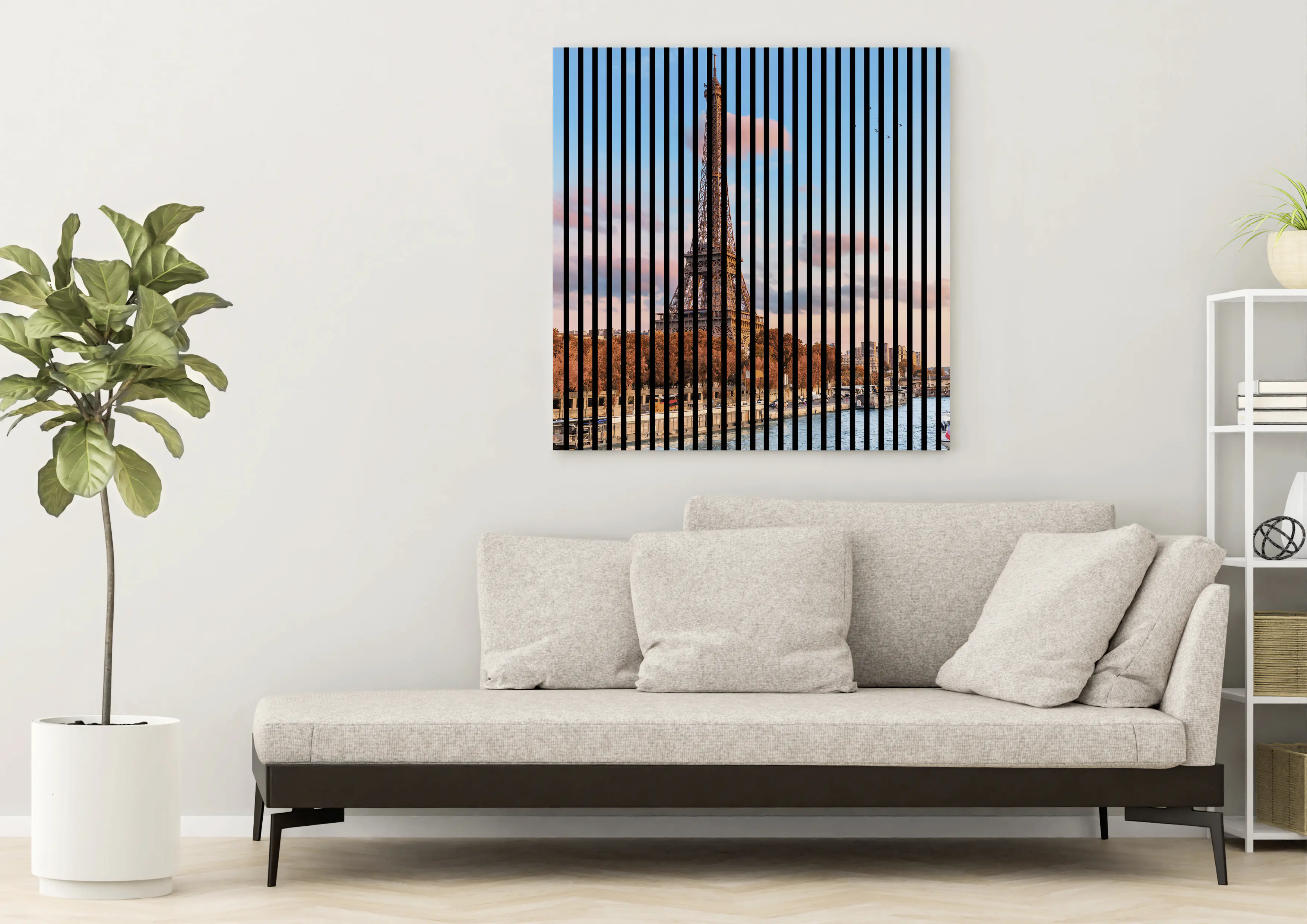 Neuhofer Akustikpaneele Eifelturm 119,5 x 113,3 x 1,9 cm