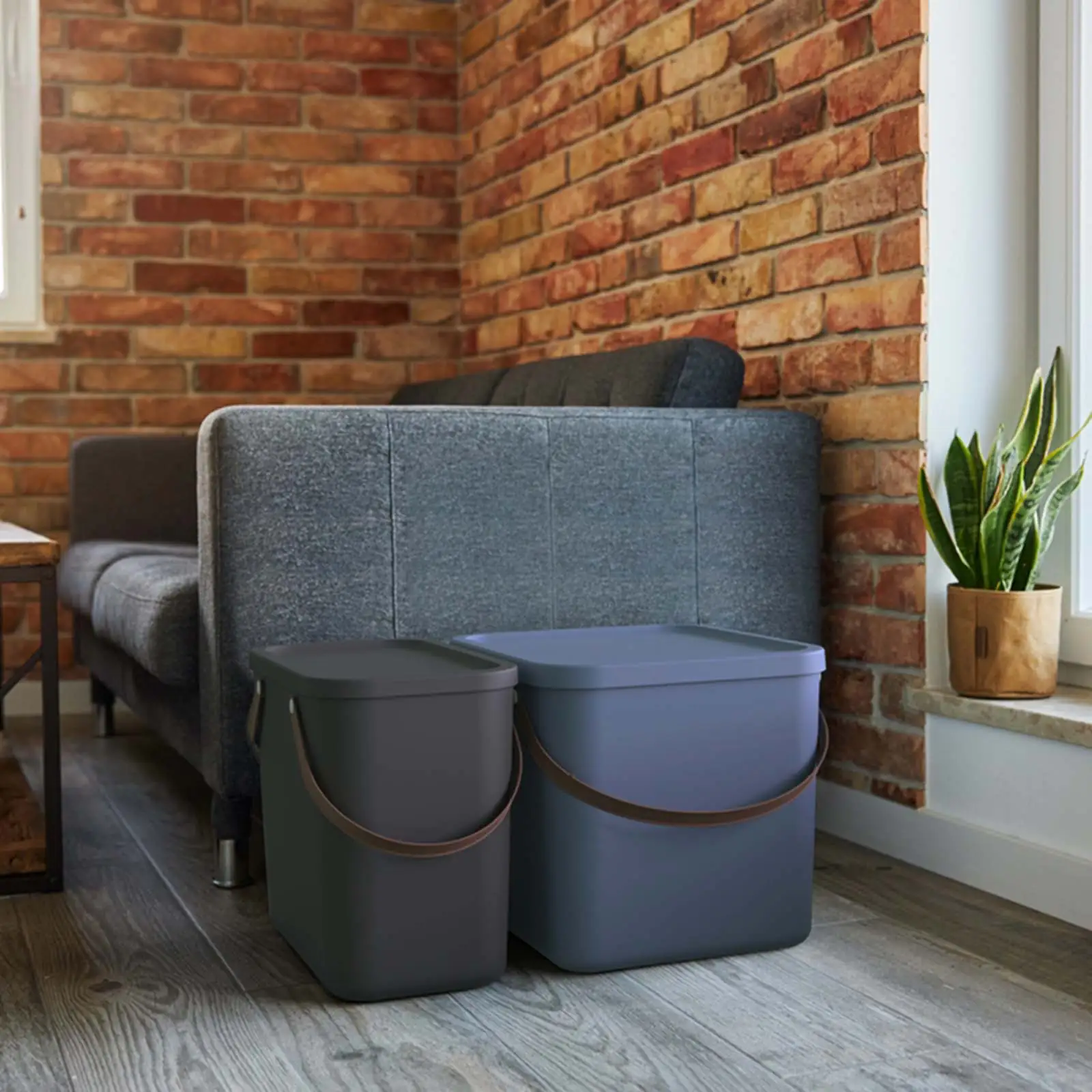 Rotho Aufbewahrungssystem Albula 25 L horizon blue Rotho Aufbewahrungssystem Albula 25 L horizon blue