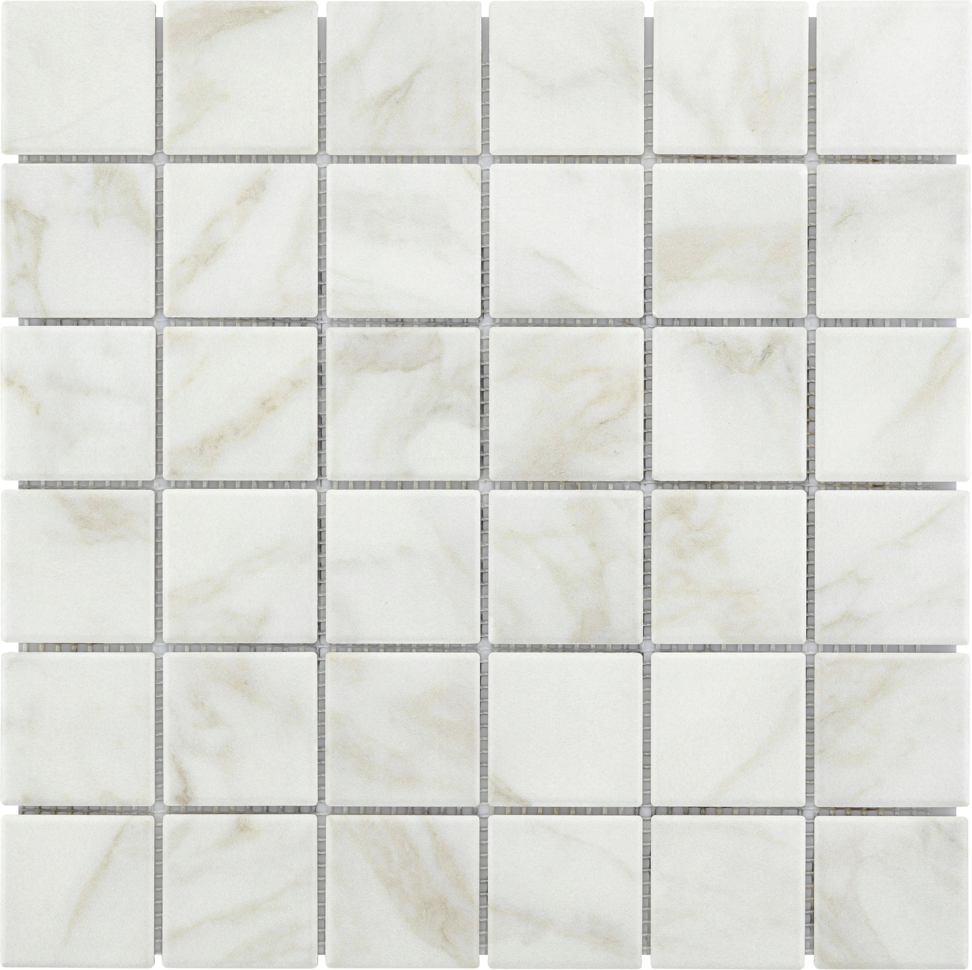 KNG Mosaikfliese rutschhemmend 29,7 x 29,7 cm marmorgold