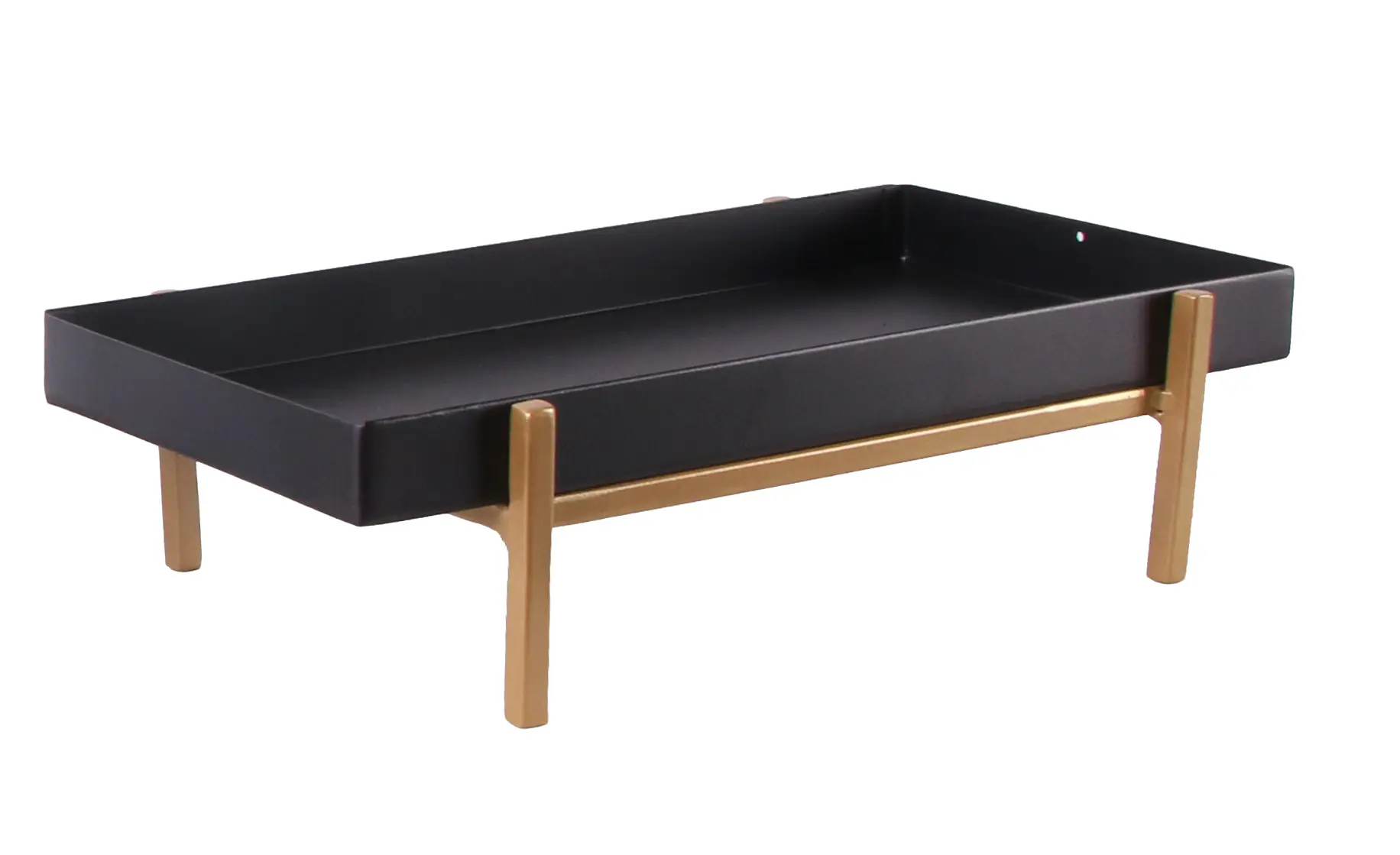TrendLine Deko-Tablett Metall 30 x 17 cm
