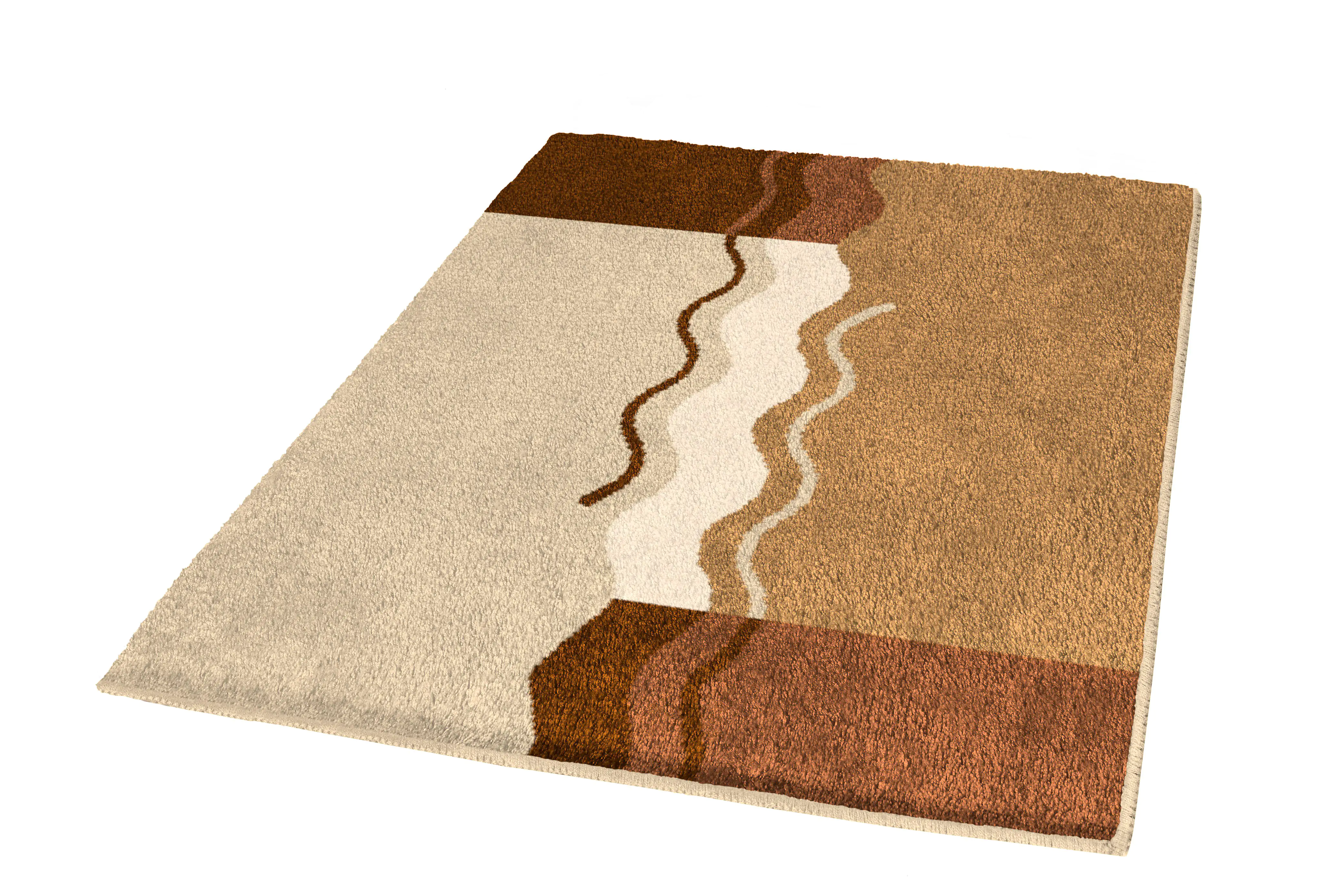 4004478163645_1 Kleine Wolke Badteppich Vanessa rehbraun, 60 x 100 cm