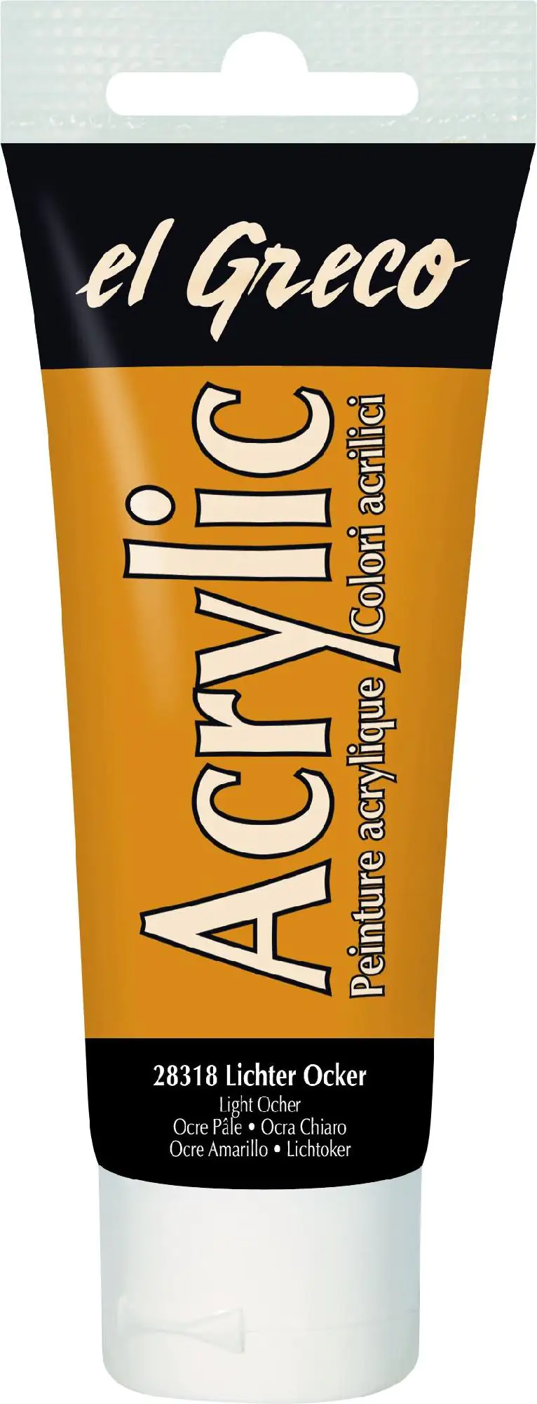 Kreul el Greco Acrylic Tube lichter Ocker 75 ml Kreul el Greco Acrylic Tube lichter Ocker 75 ml